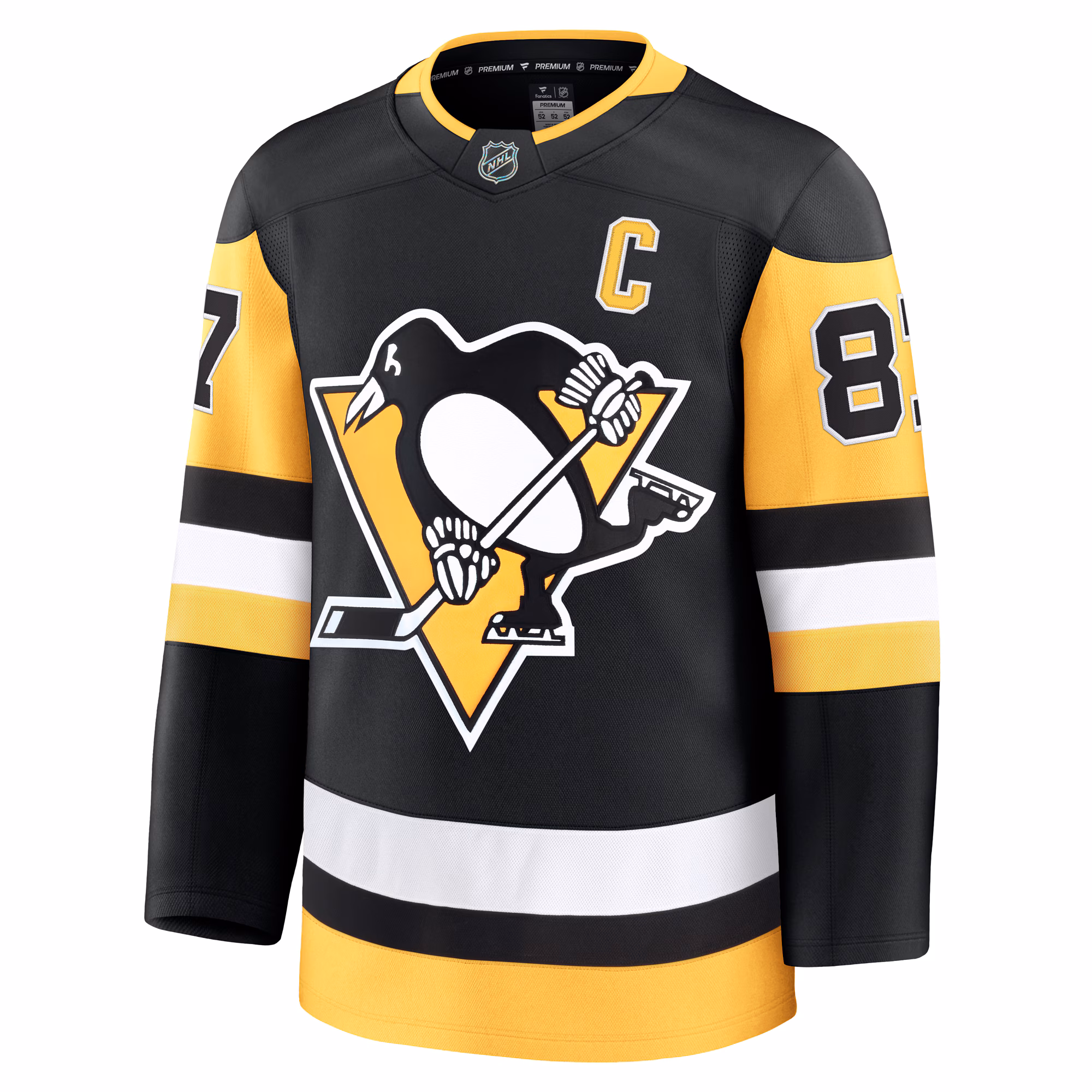 Sidney Crosby Pittsburgh Penguins Fanatics Home Premium Jersey - Black
