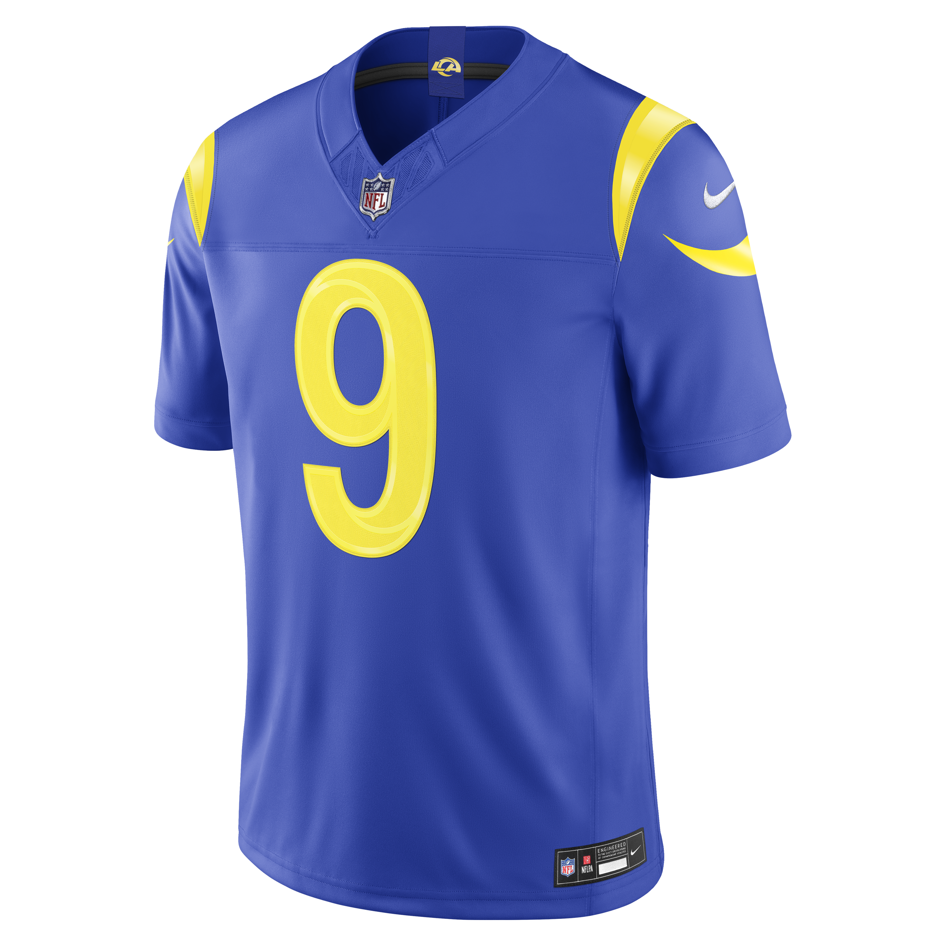 Matthew Stafford Los Angeles Rams Nike Vapor F.U.S.E. Stitched Limited Jersey - Royal