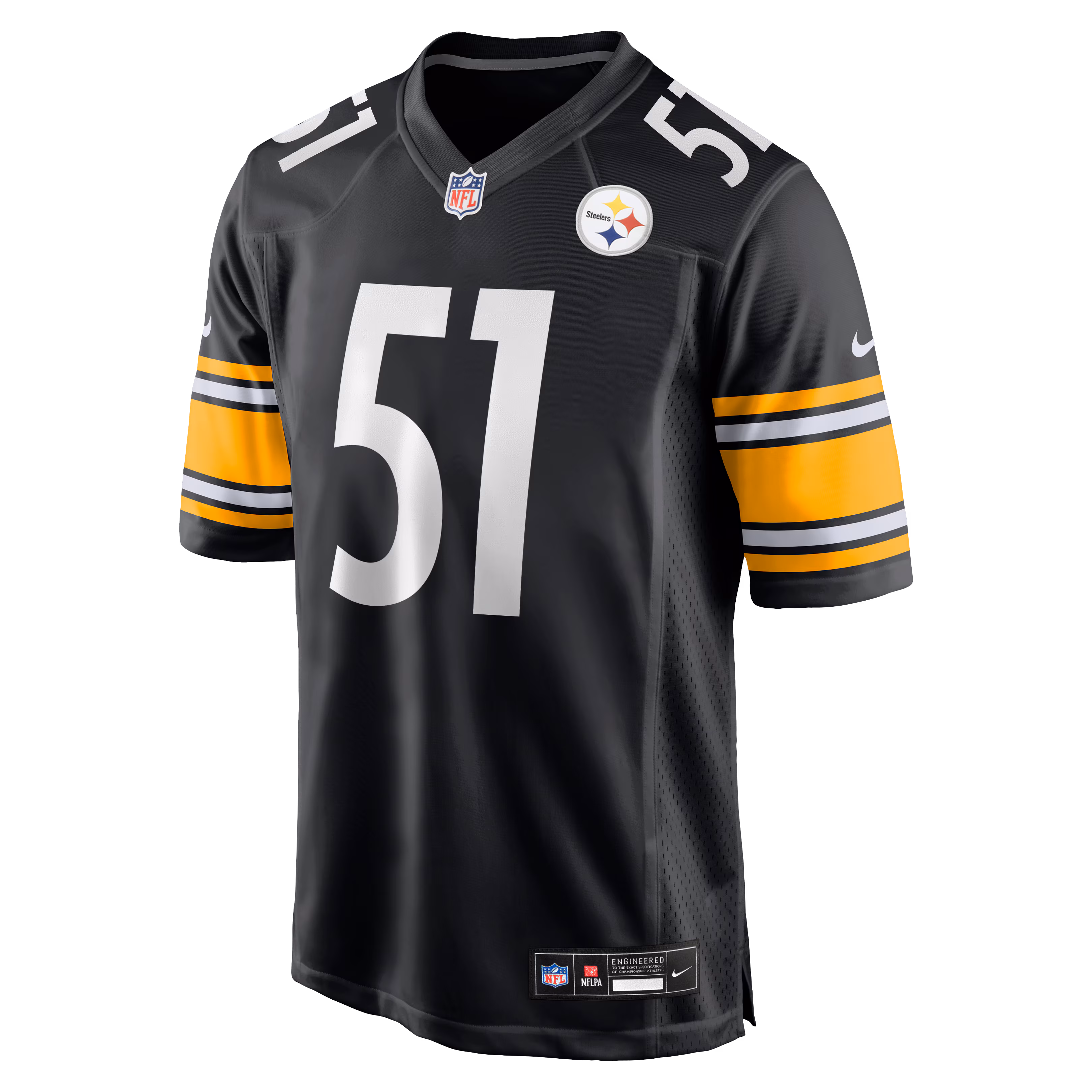 Nick Herbig Pittsburgh Steelers Nike  Game Jersey -  Black