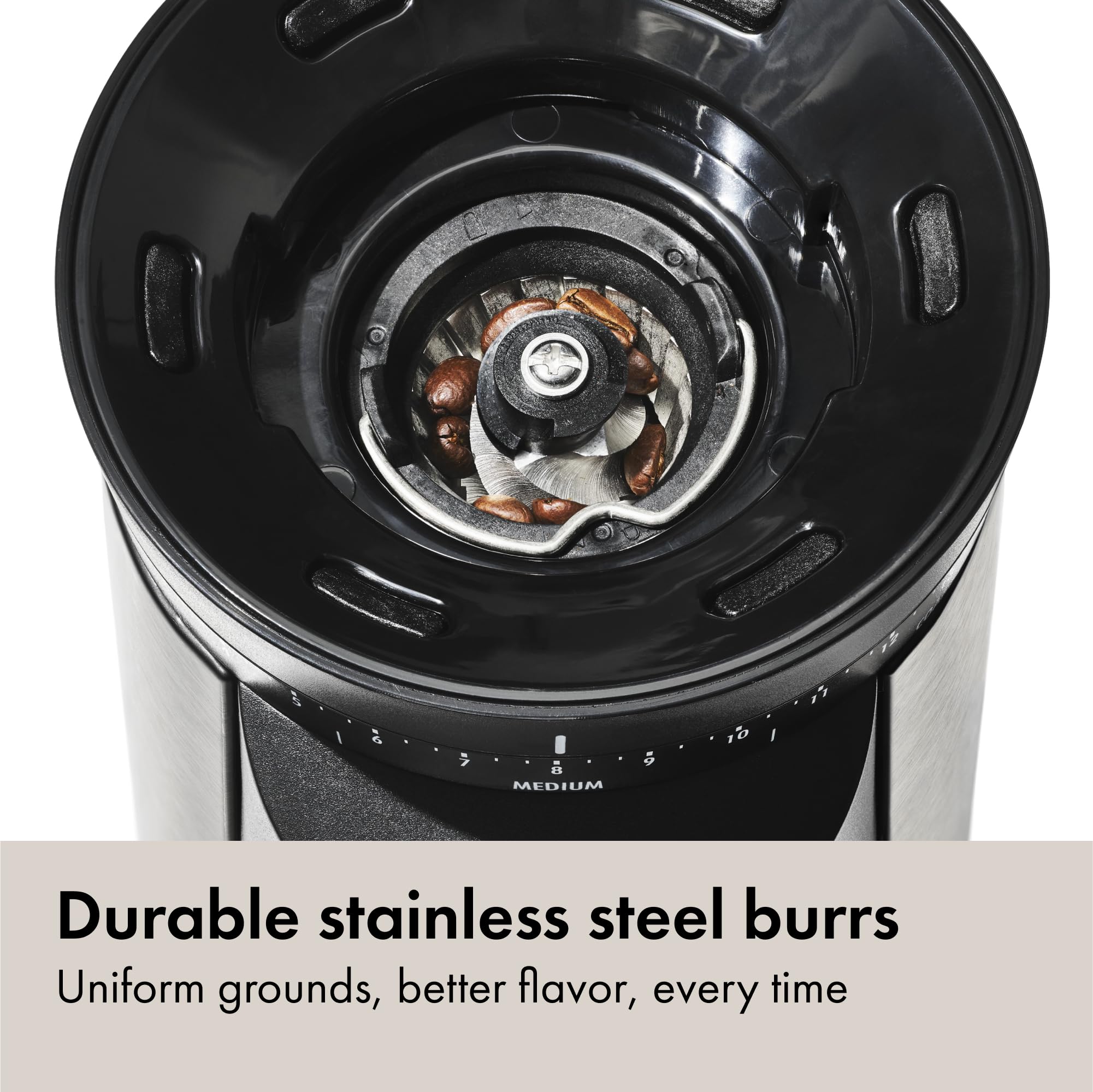 OXO Brew Conical Burr Coffee Grinder - Stainless Steel