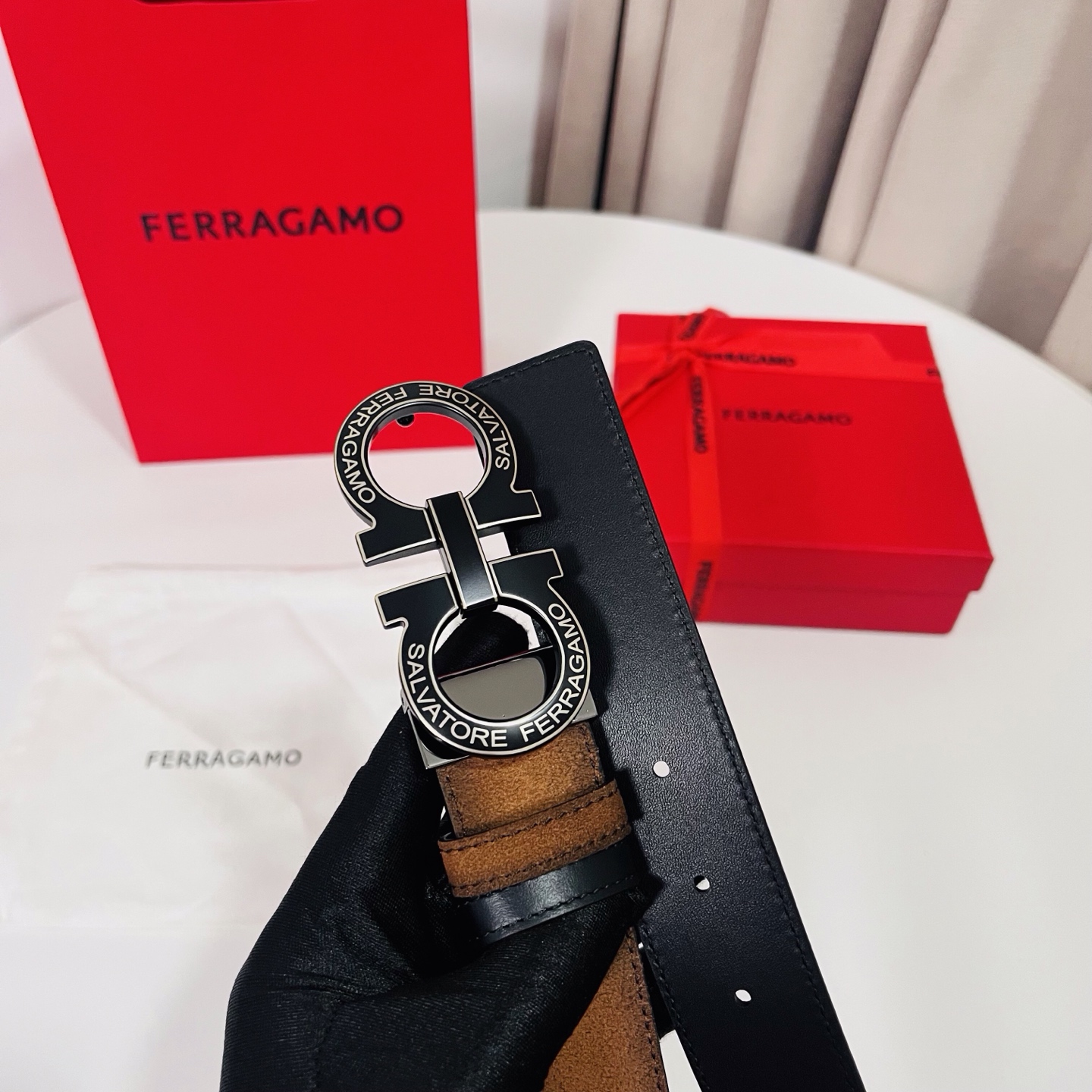 Ferragamo belt-77