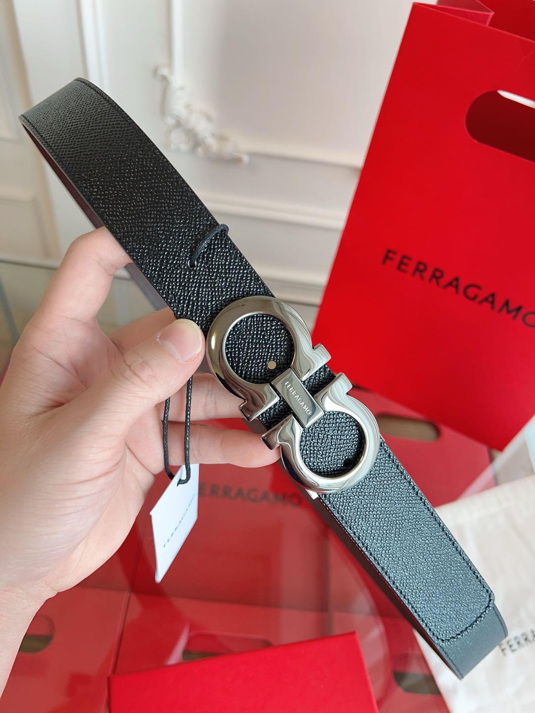 Ferragamo belt-110