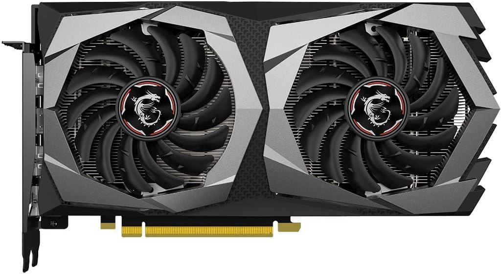 msi Gaming GeForce GTX 1650 Super 128-Bit HDMI/DP 4GB GDRR6 HDCP Support DirectX 12 Dual Fan VR Ready OC Graphics Card (GTX 1650 Super Gaming X)