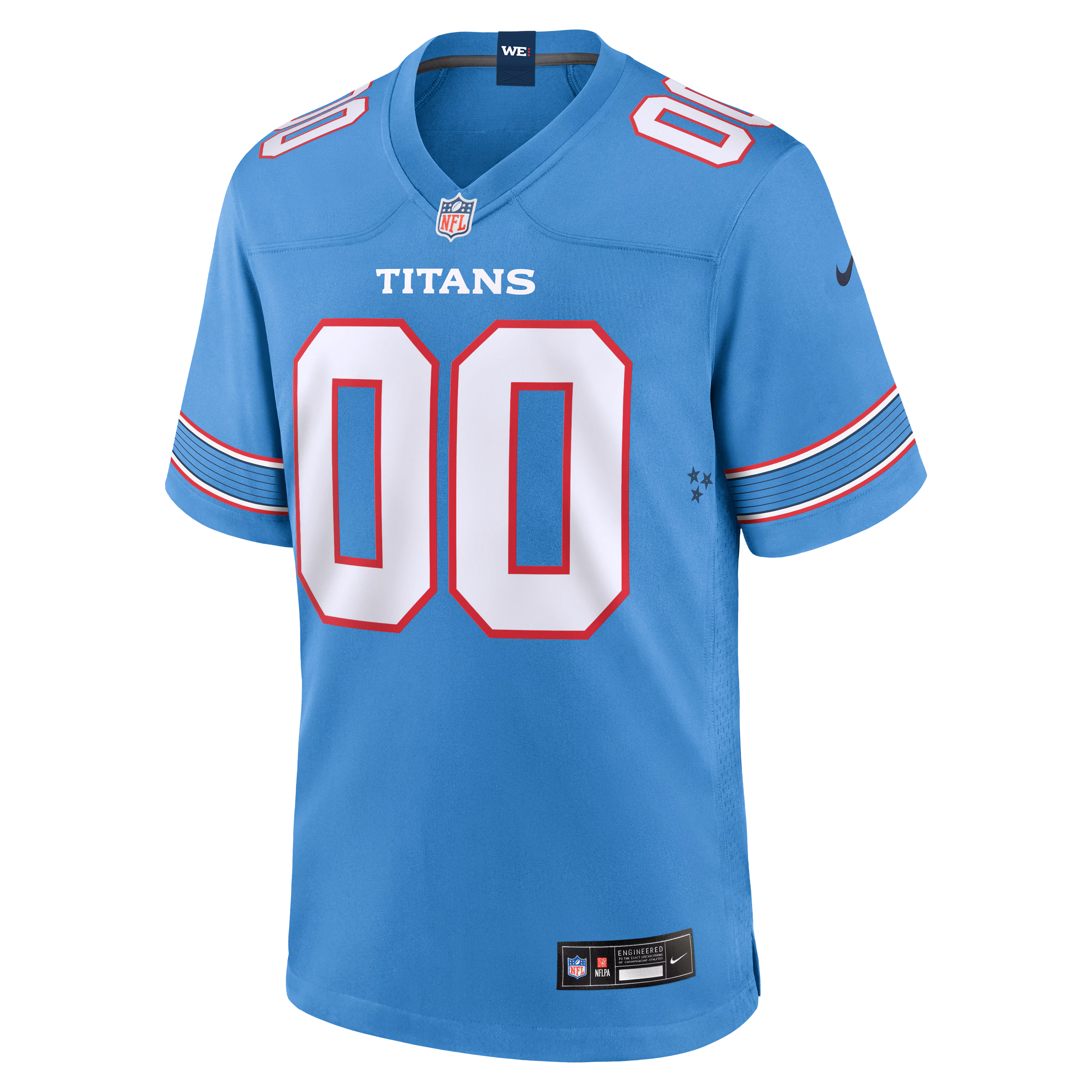 Tennessee Titans Nike Youth Game Custom Jersey - Blue