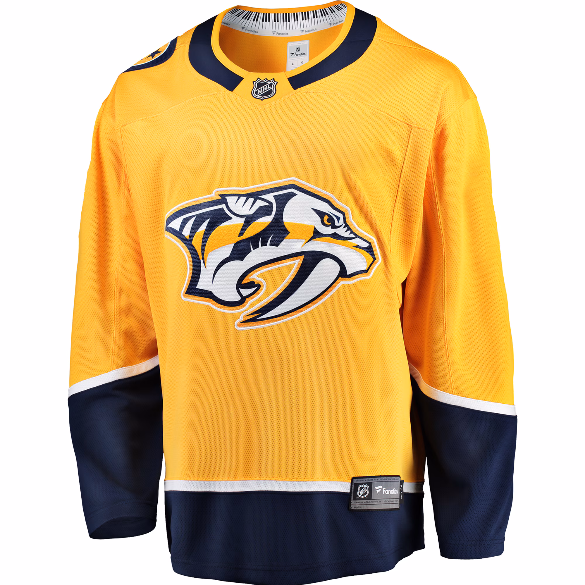 Nashville Predators Fanatics Breakaway Home Jersey - Gold