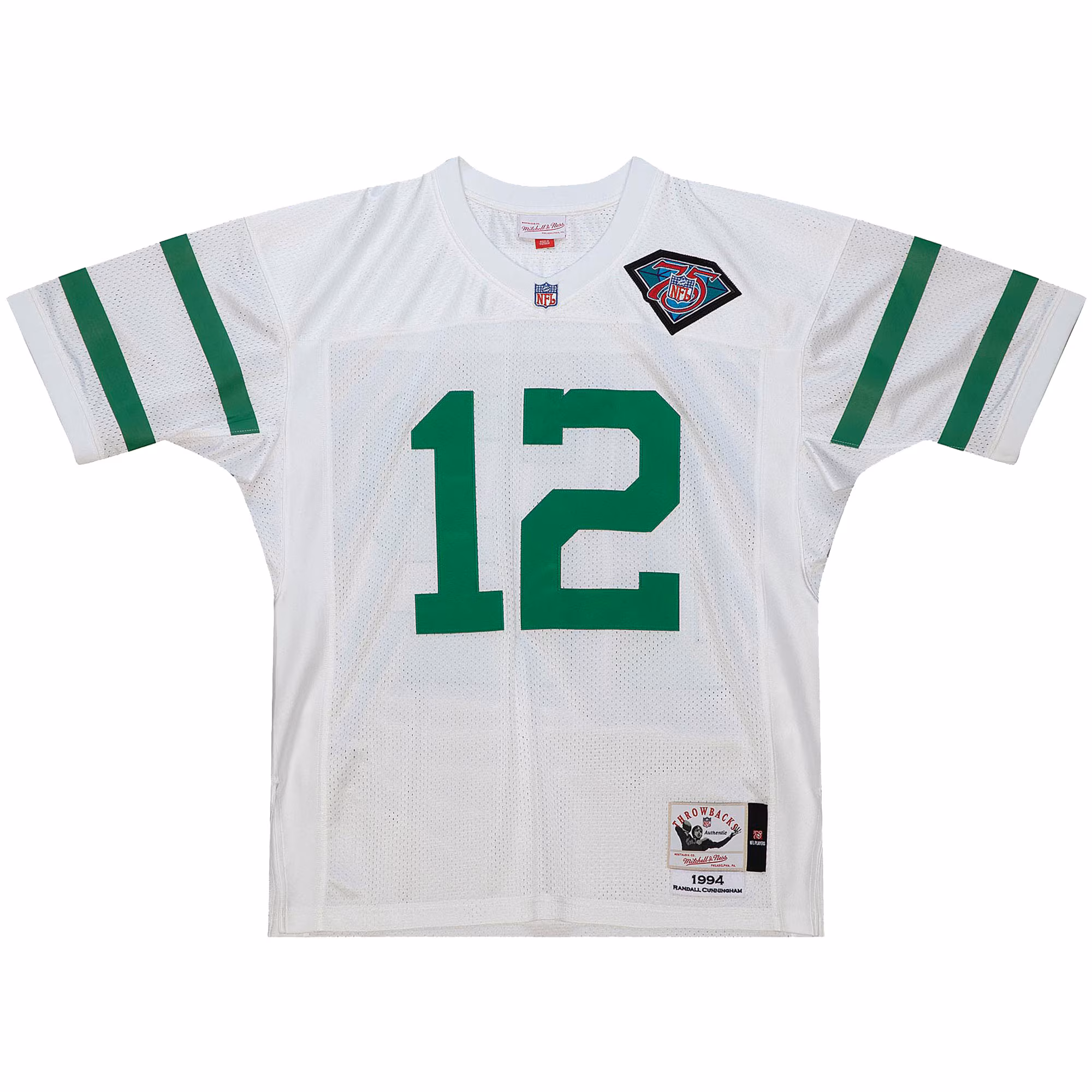 Randall Cunningham Philadelphia Eagles 1994 Mitchell & Ness Authentic Throwback Retired Player Jersey - White