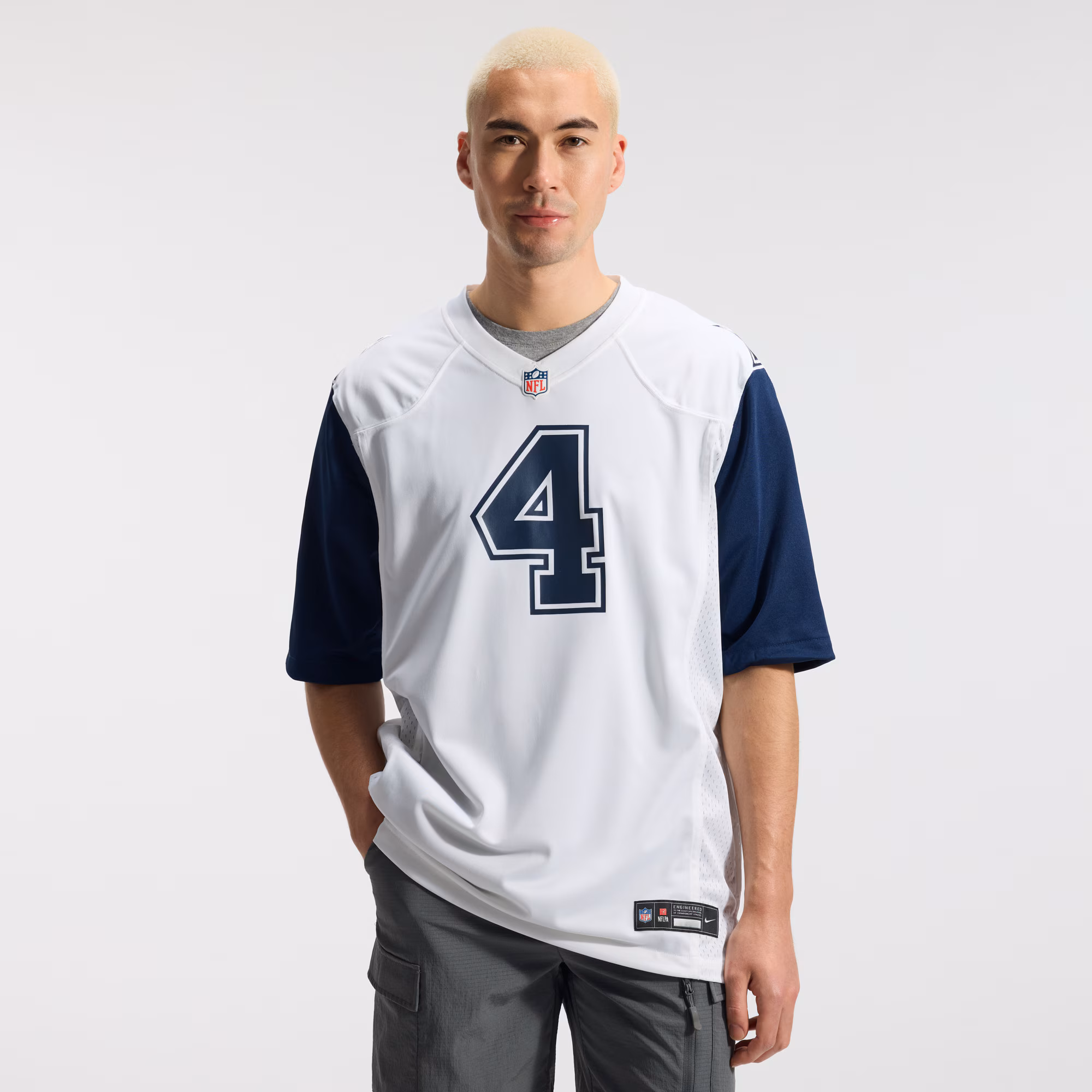 Dak Prescott Dallas Cowboys Nike Alternate Game Team Jersey - White