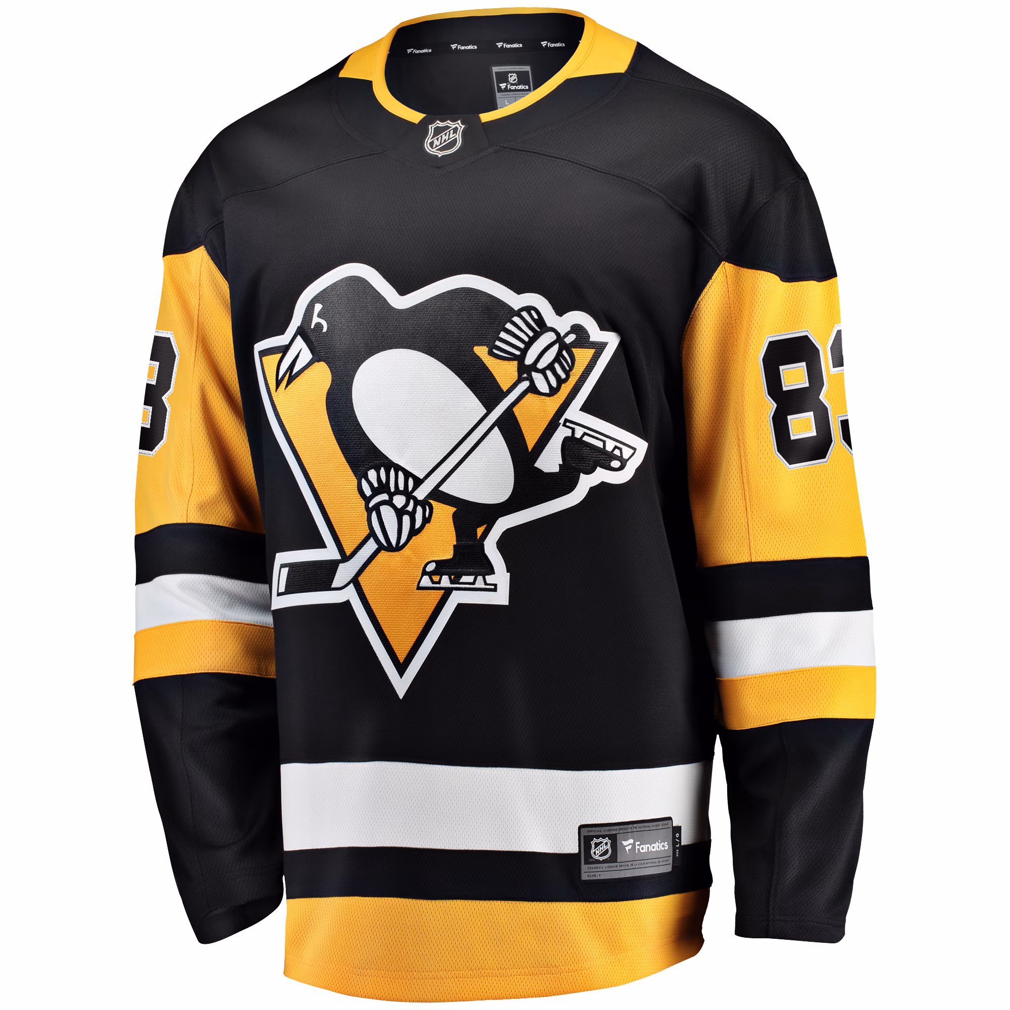 Matt Nieto Pittsburgh Penguins Fanatics Home Breakaway Jersey - Black