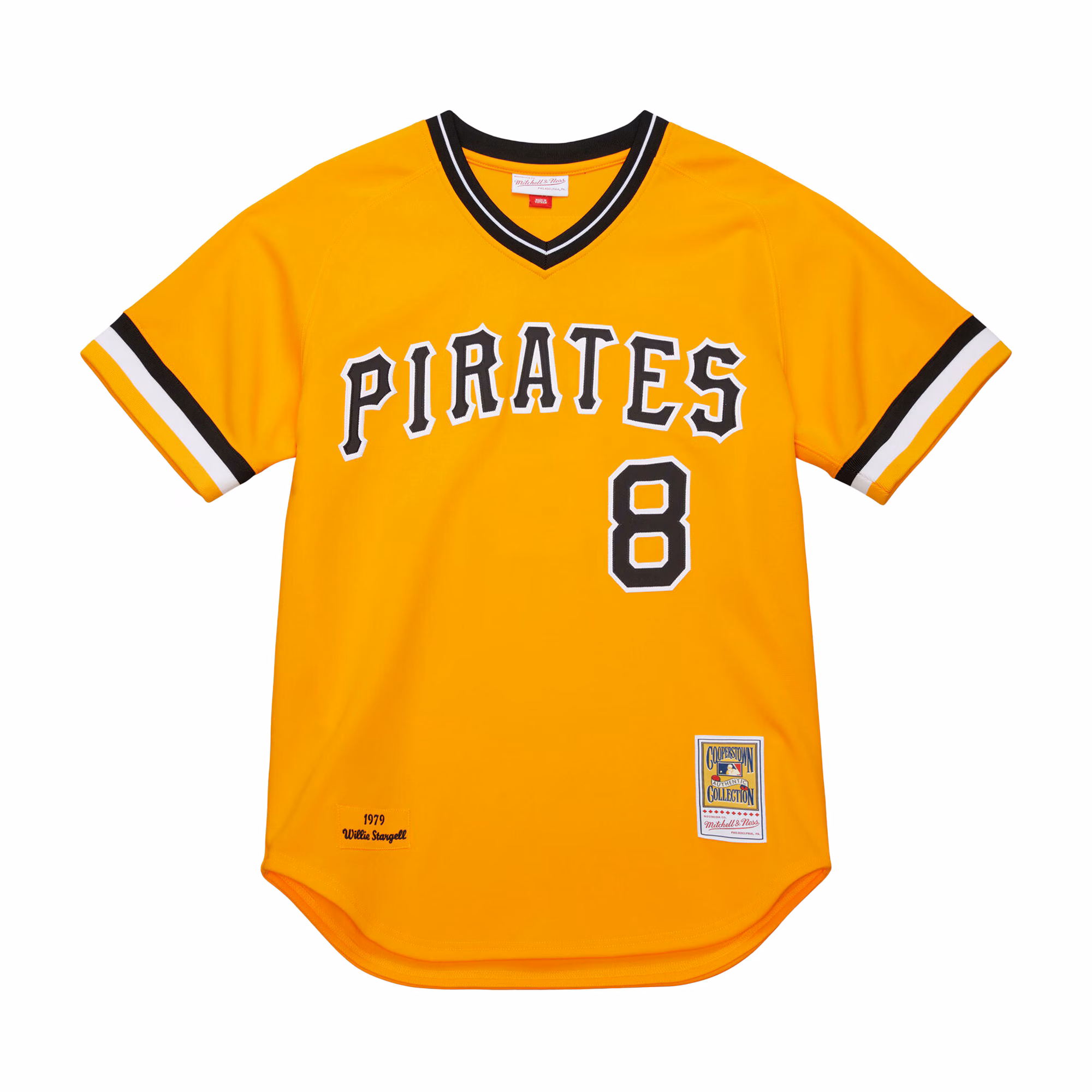 Willie Stargell Pittsburgh Pirates Mitchell & Ness 1979 Throwback Authentic Jersey - Gold
