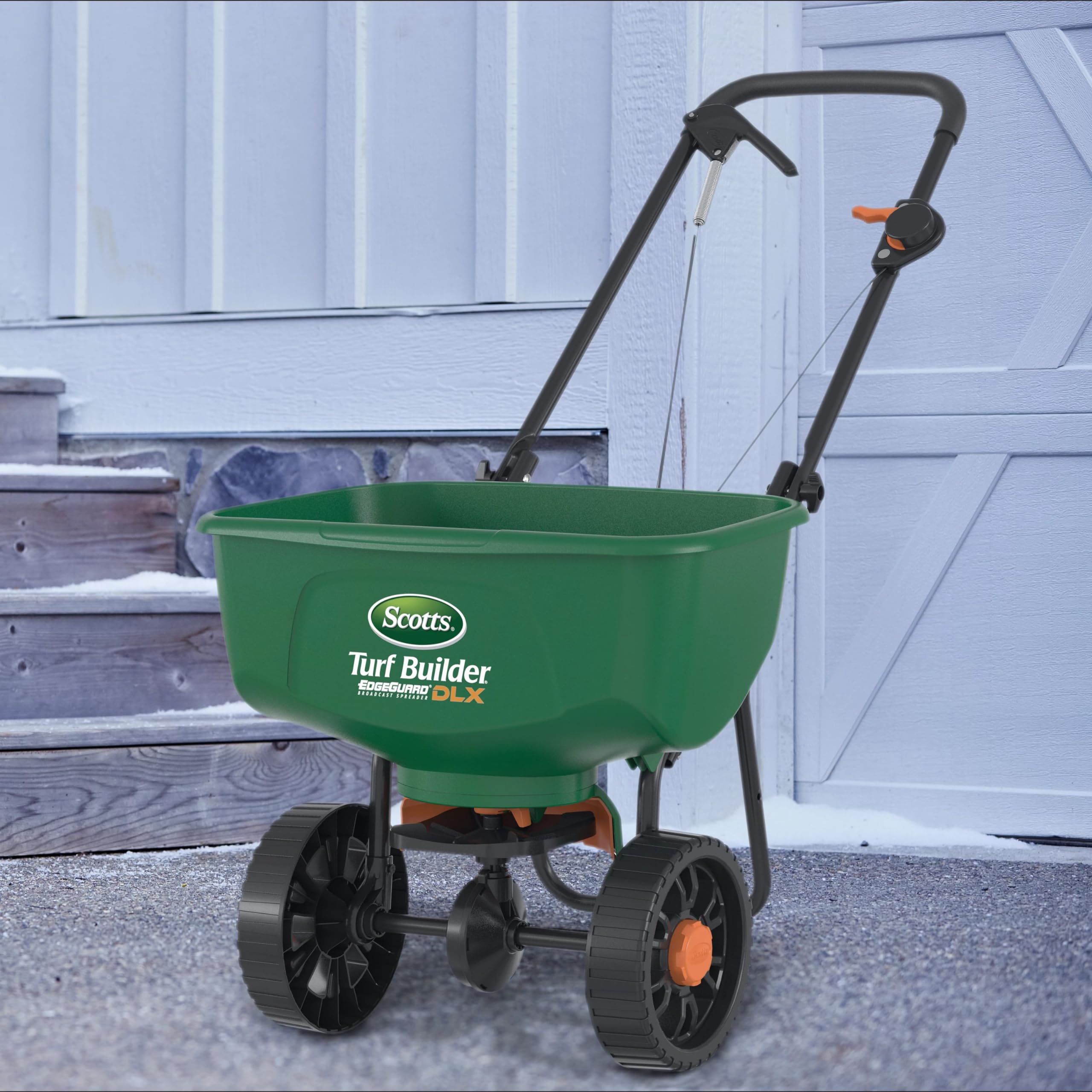 SCOTTS Turf Builder EdgeGuard DLX Spreader System