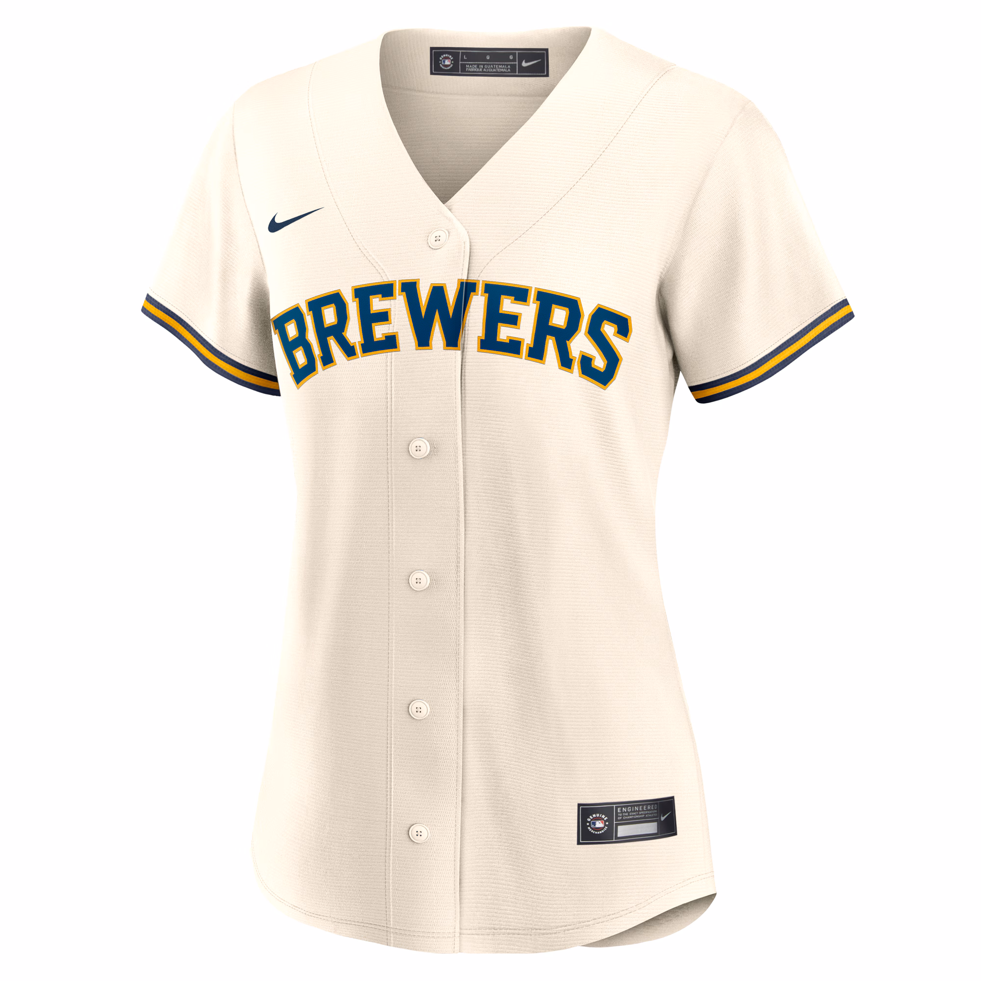 Blake Perkins Milwaukee Brewers Nike Women's Home Replica Jersey - Cream