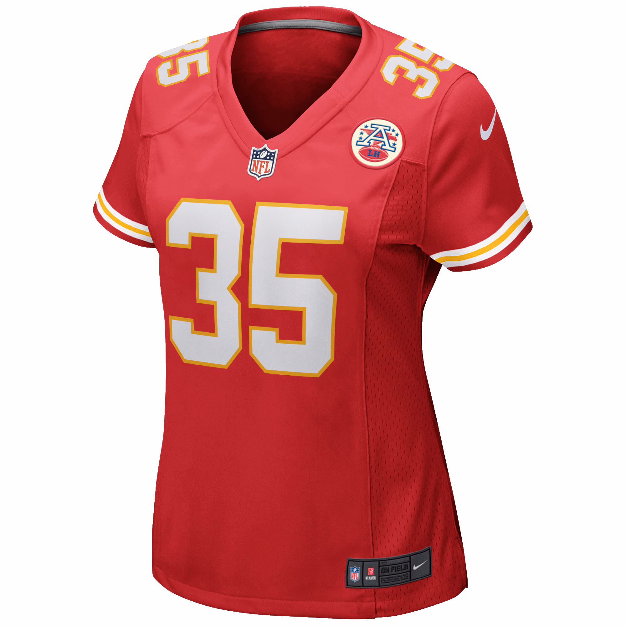 Christian Okoye Kansas City Chiefs Nike Women's Game Retired Player Jersey - Red