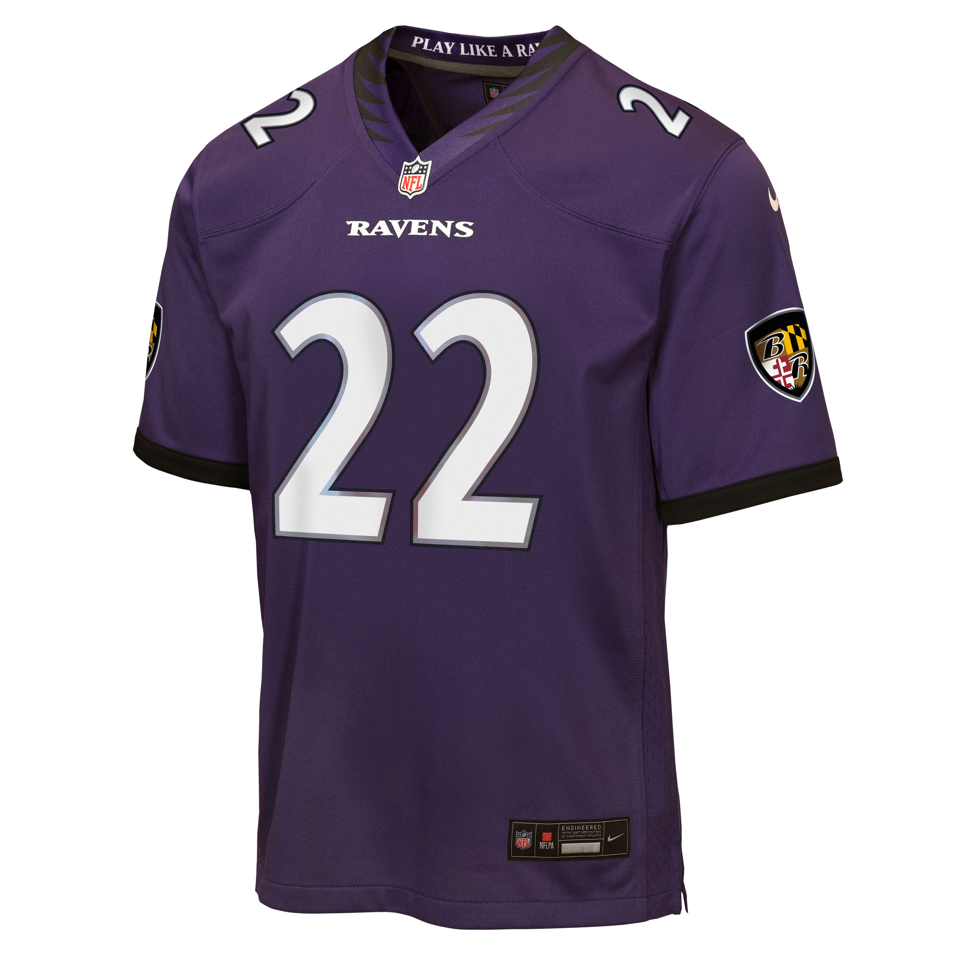 Derrick Henry Baltimore Ravens Nike Youth Game Jersey - Purple