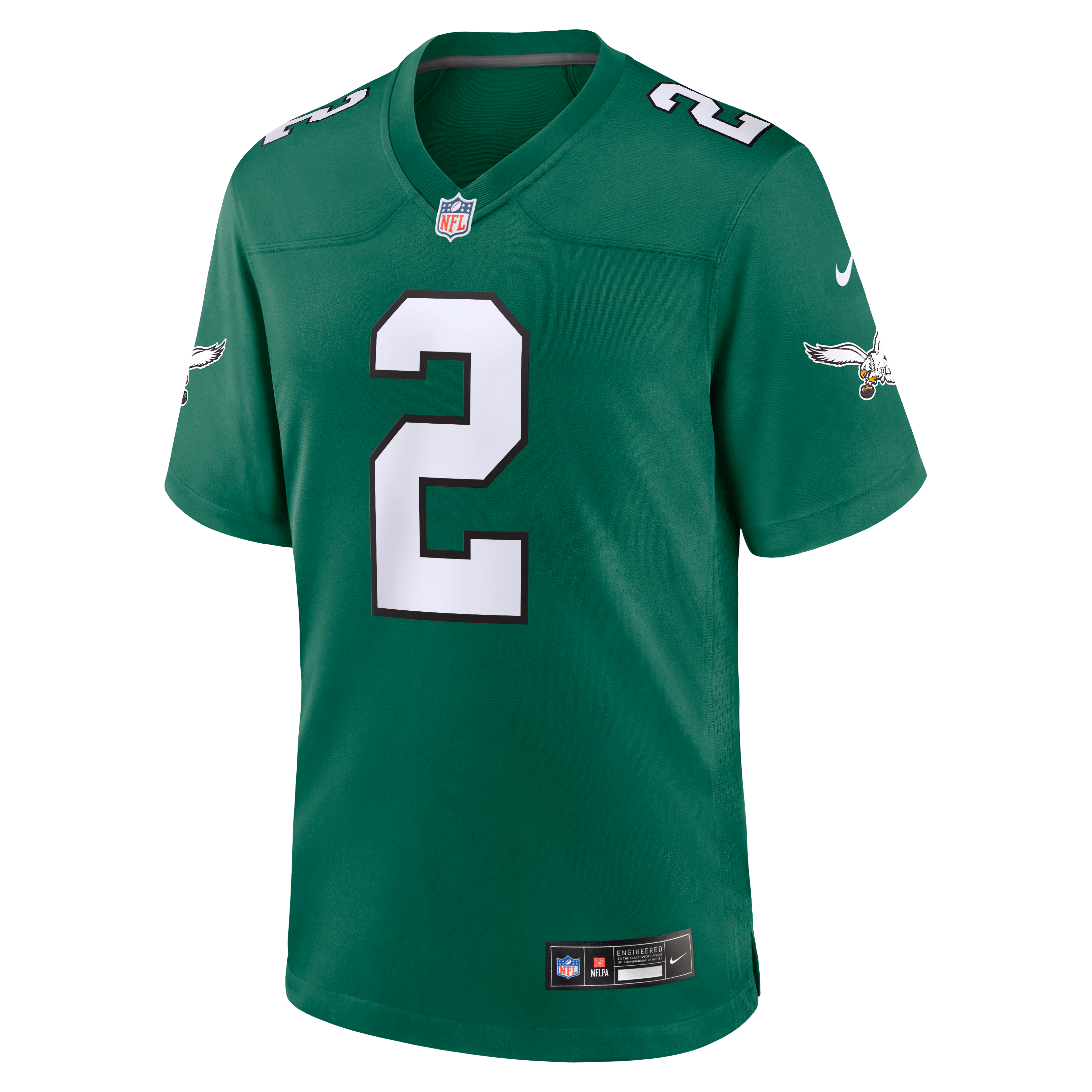 Tariq Woolen Philadelphia Eagles Nike Alternate Game Jersey -  Kelly Green