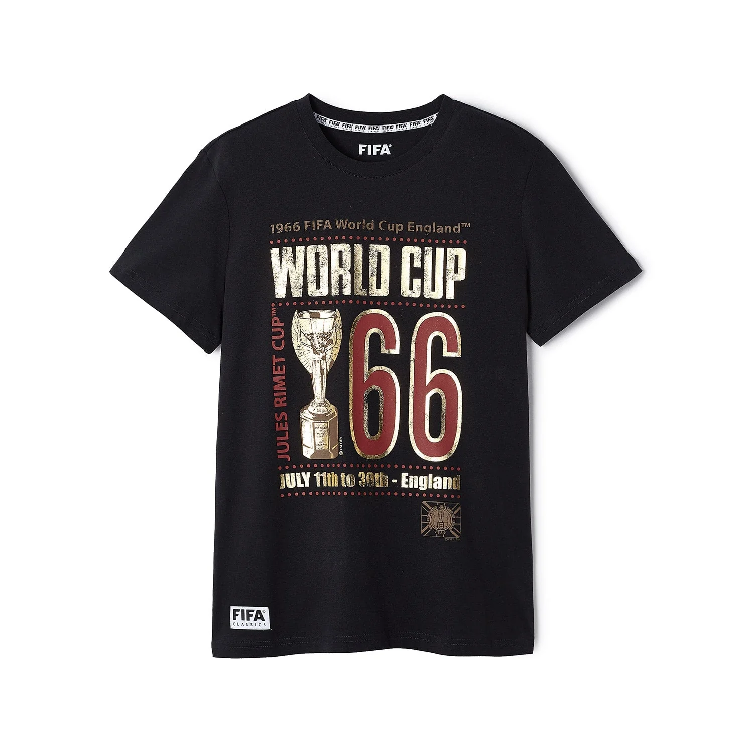 FIFA Classics England '66 Gold T-Shirt - Unisex