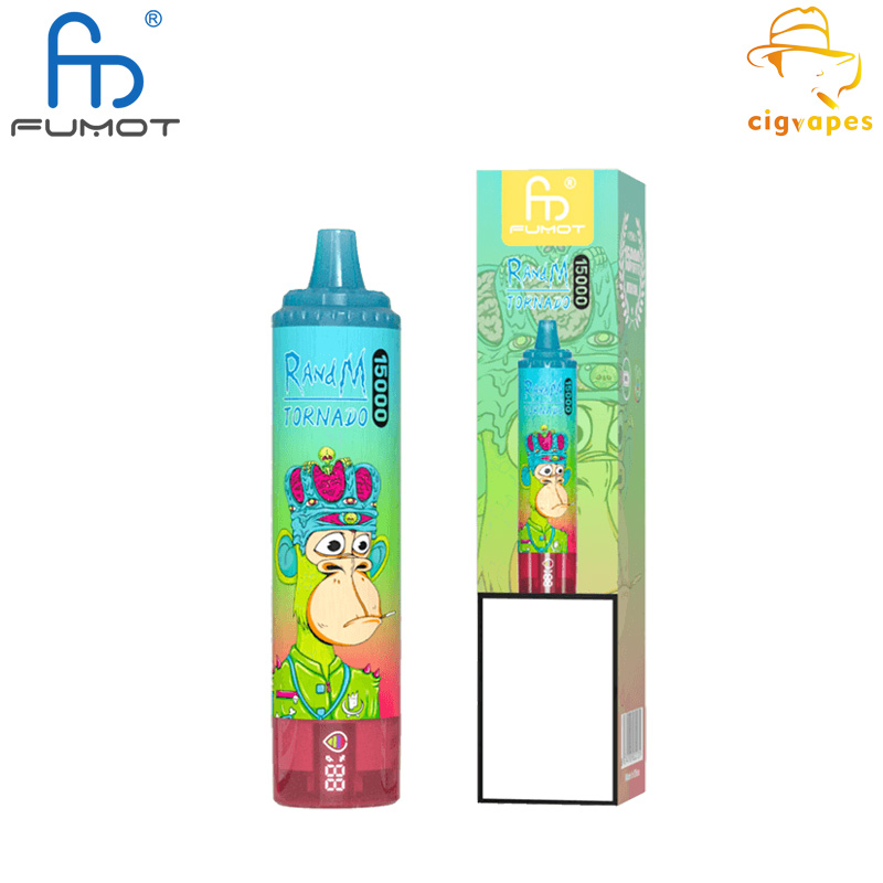 EU Warehouse Fumot Tornado 15000 puffs 15k Disposable Vape