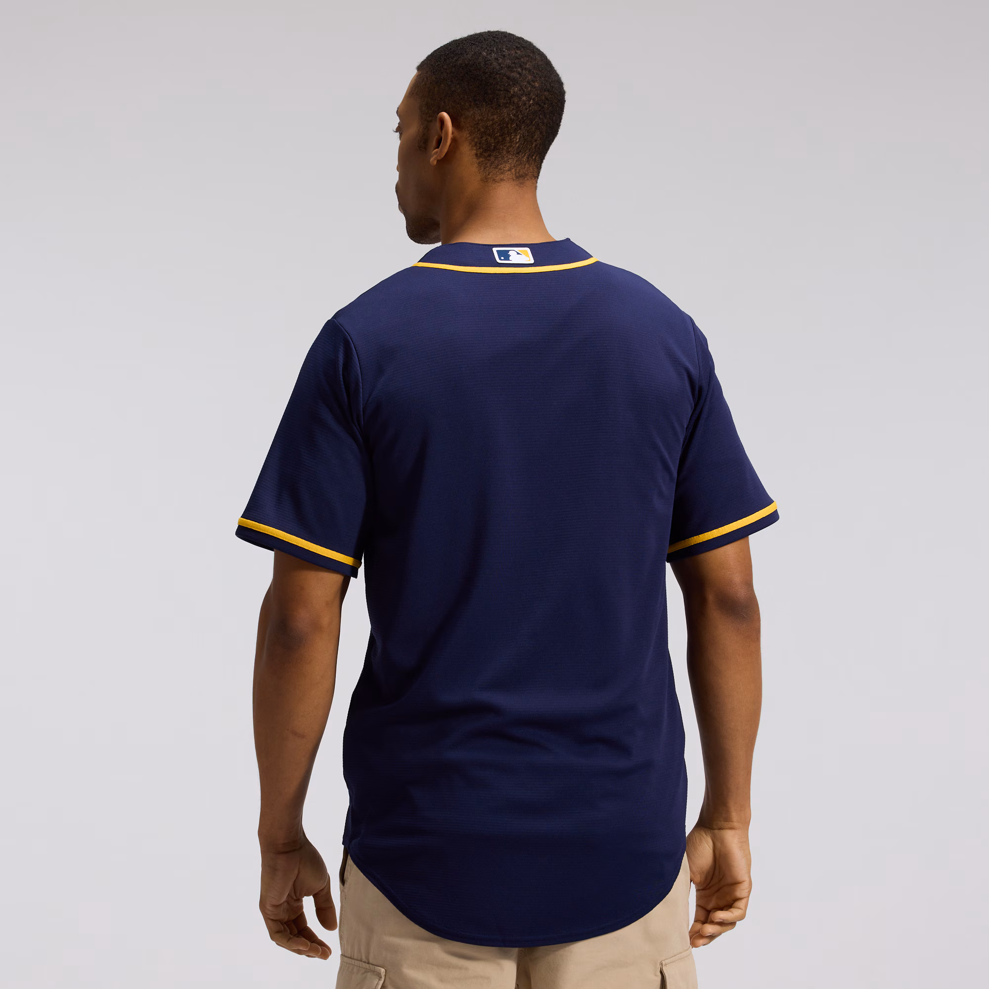 Milwaukee Brewers Nike Alternate Replica Team Jersey - Navy