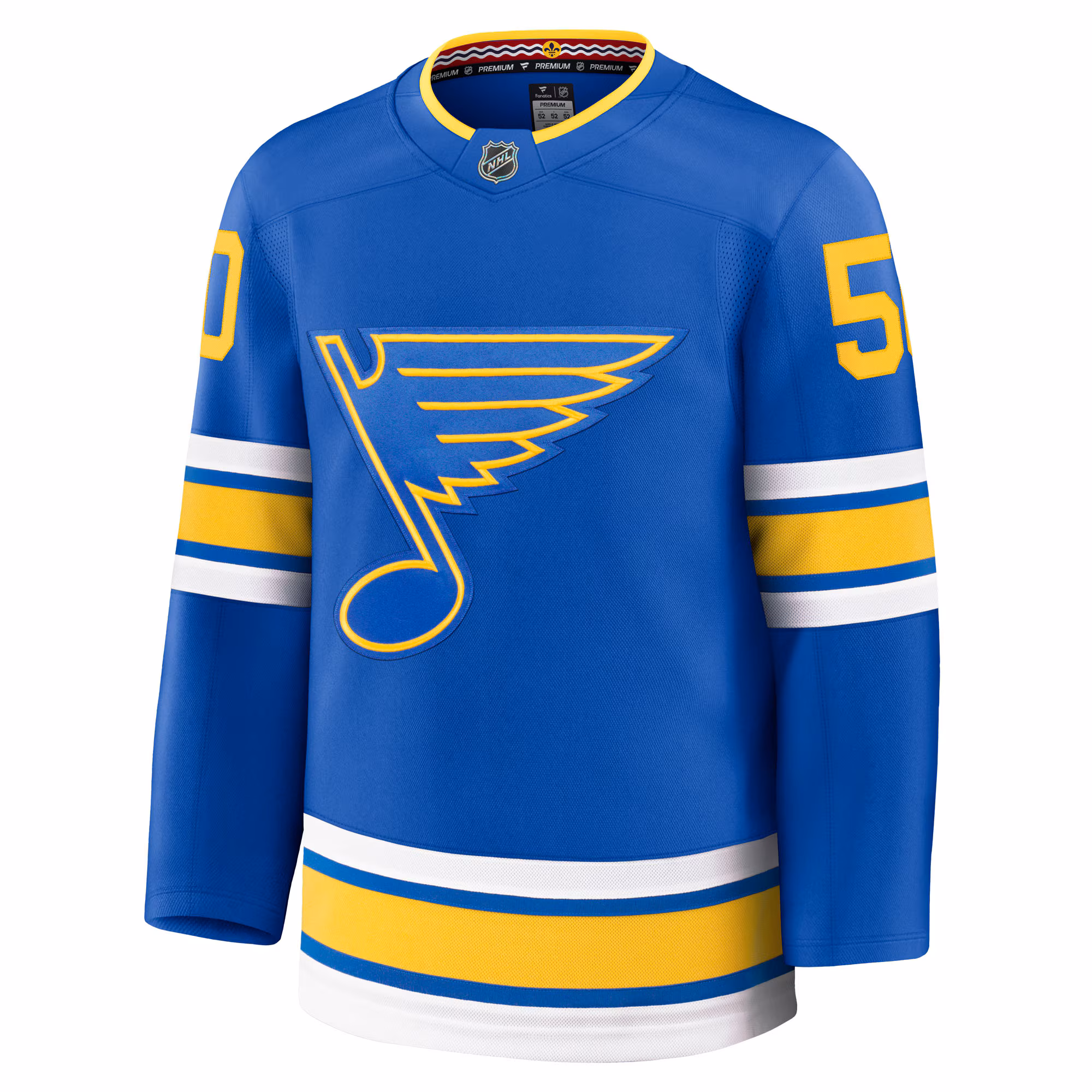 Jordan Binnington St. Louis Blues Fanatics Home Premium Player Jersey - Blue