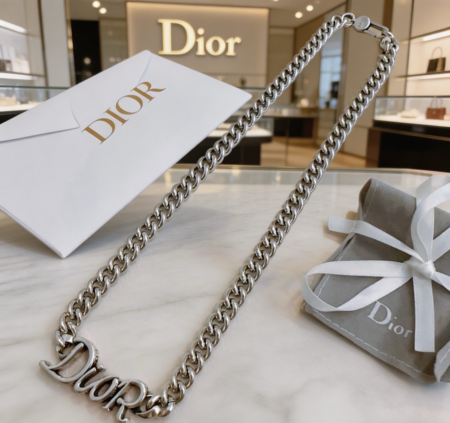 Dior necklace-65