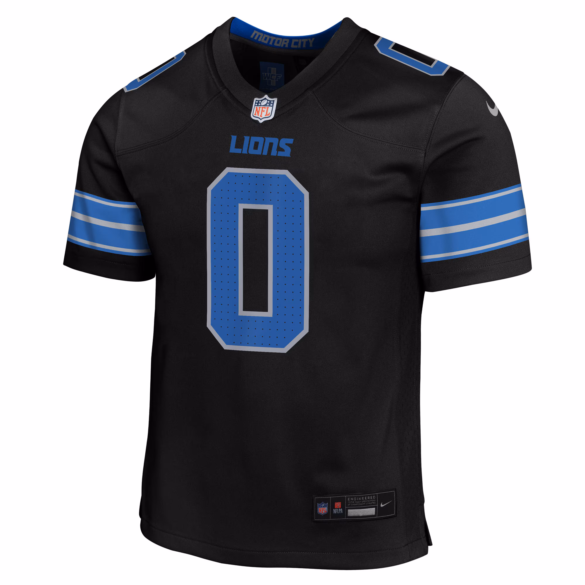 Jahmyr Gibbs Detroit Lions Nike Youth Game Jersey - Black