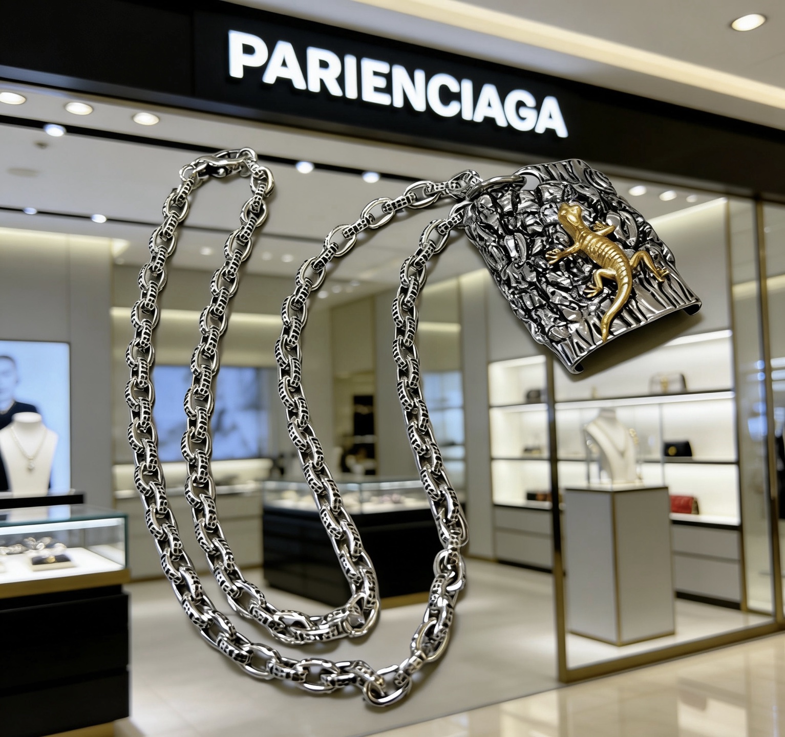 Balenciaga necklace-42