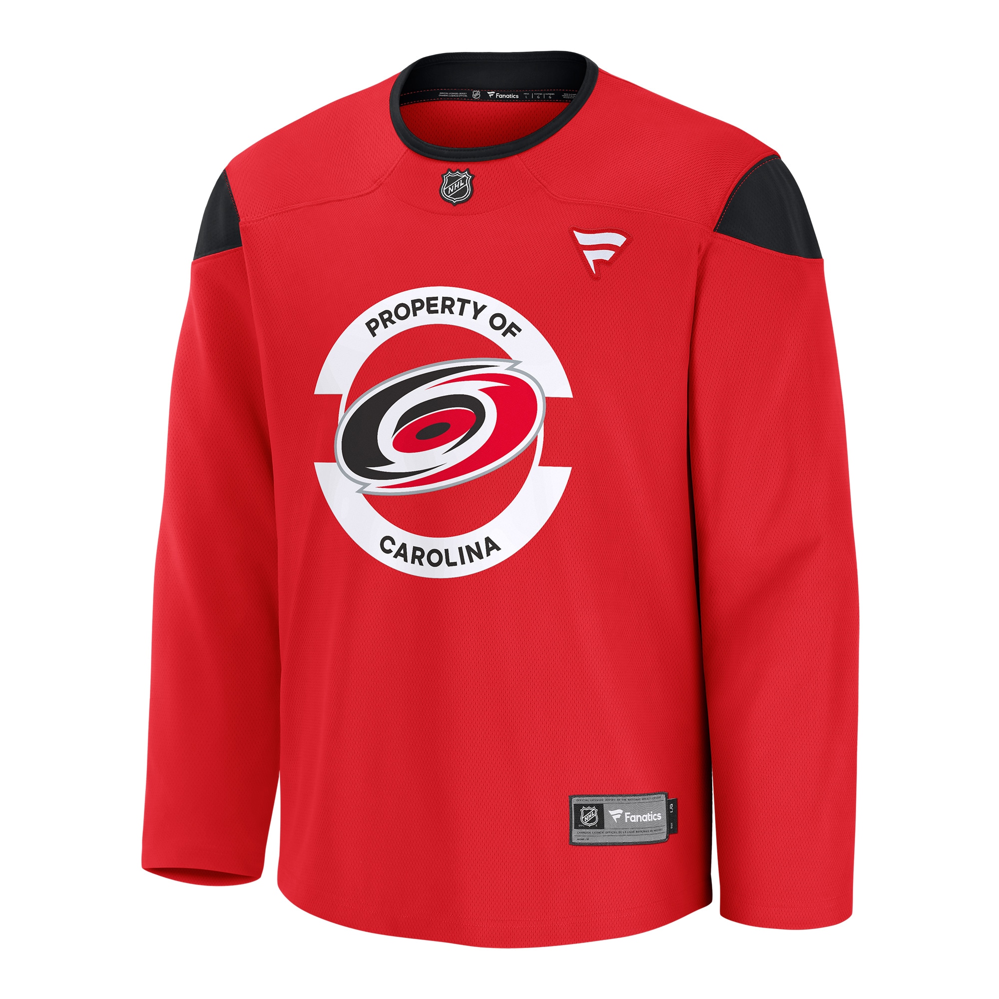 Carolina Hurricanes Fanatics Practice Jersey - Red