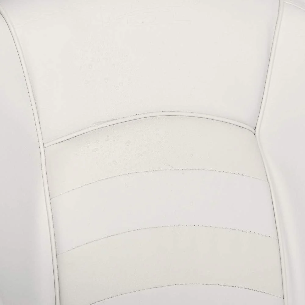 Bucket Pontoon Boat Seat (White/Blue)