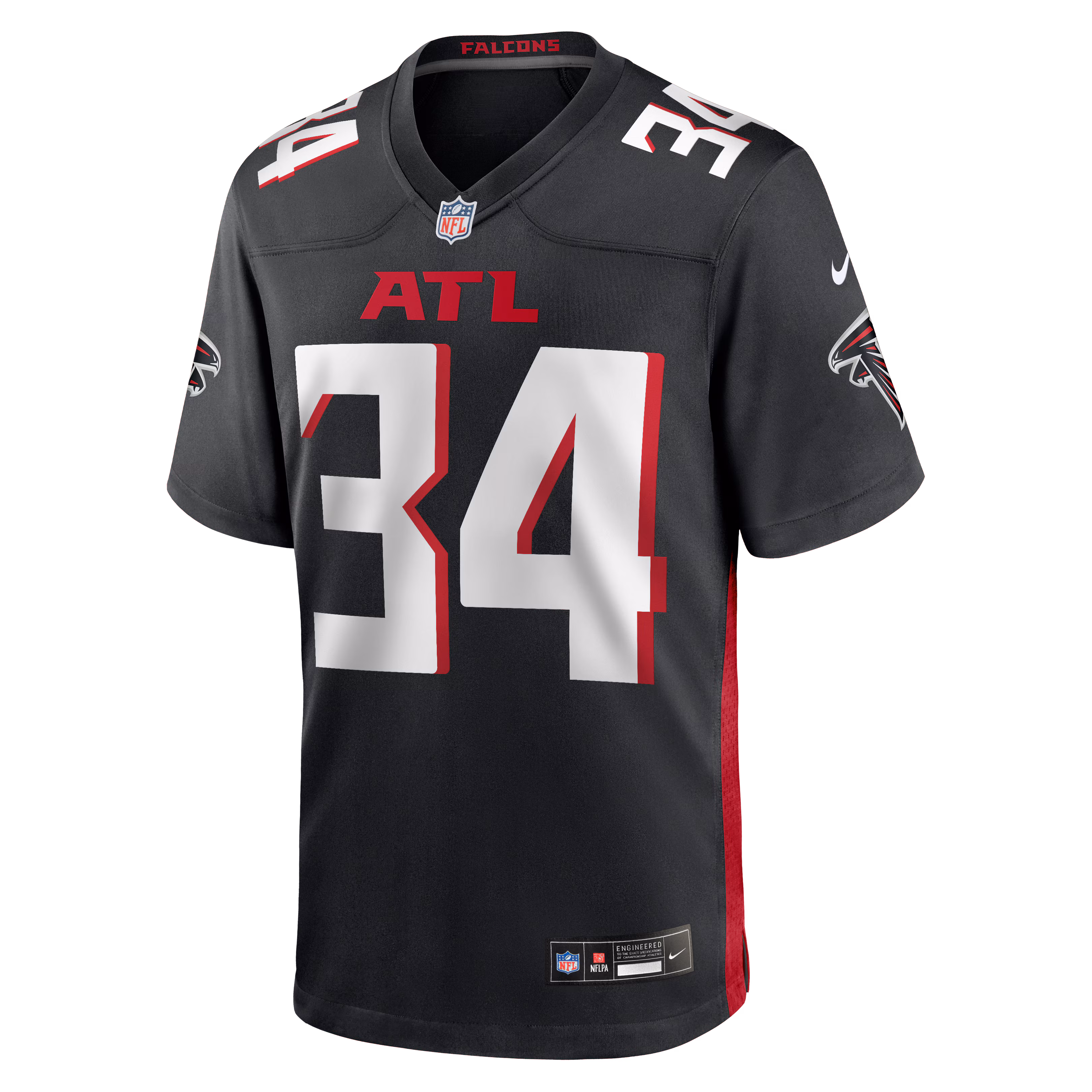Ray Buchanan Atlanta Falcons Nike Game Retired Player Jersey - Black