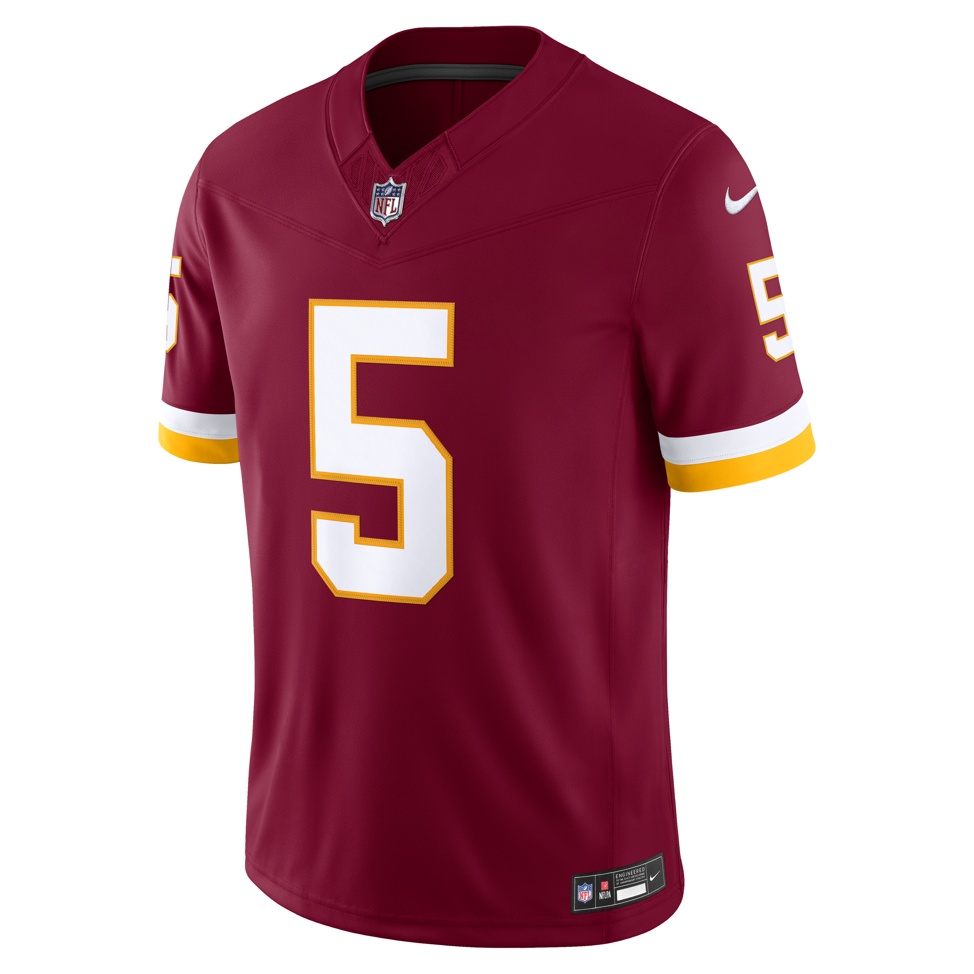 Jayden Daniels Washington Commanders Nike Vapor F.U.S.E. Stitched Limited Jersey - Burgundy
