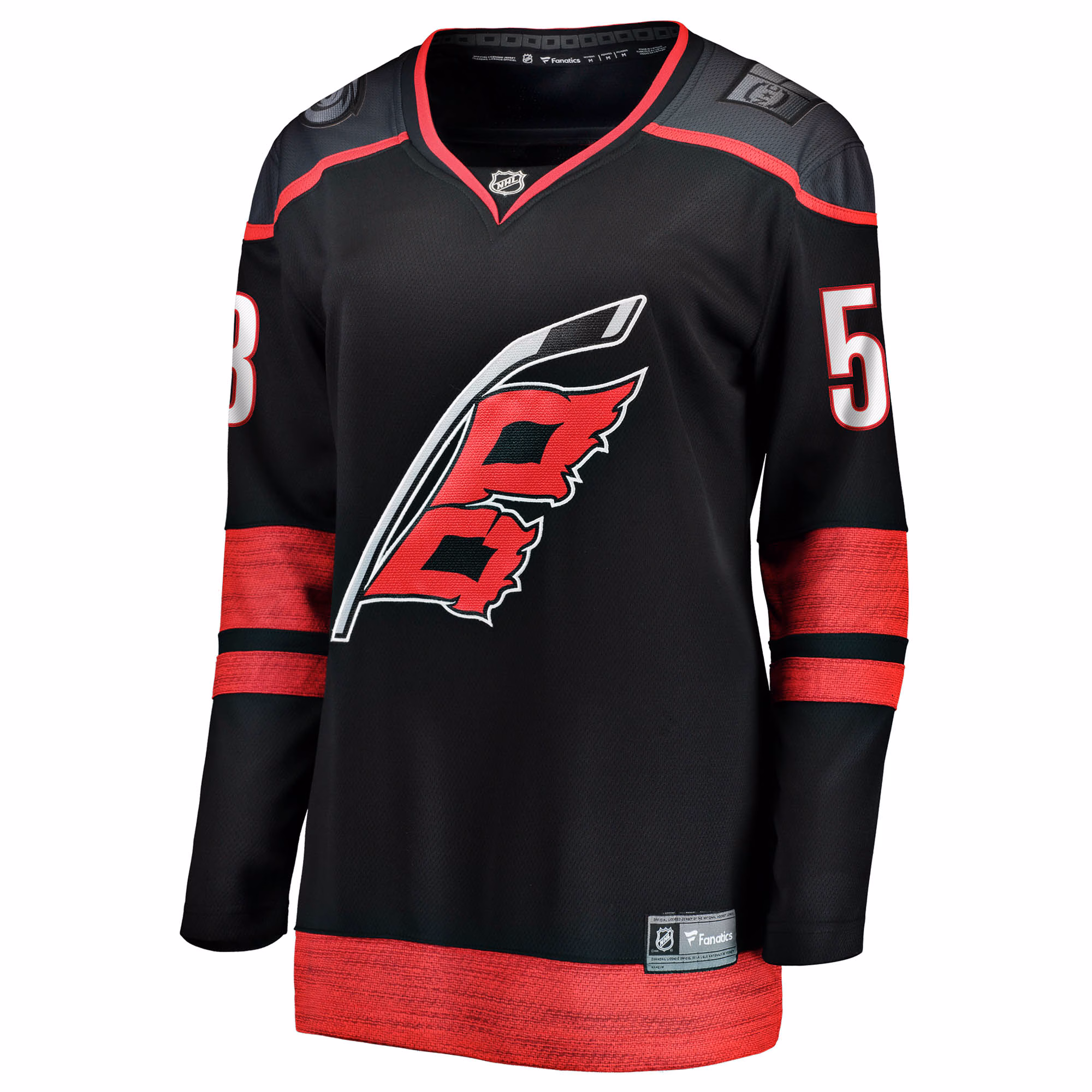 Jackson Blake Carolina Hurricanes Fanatics Women's Home Breakaway Jersey - Black