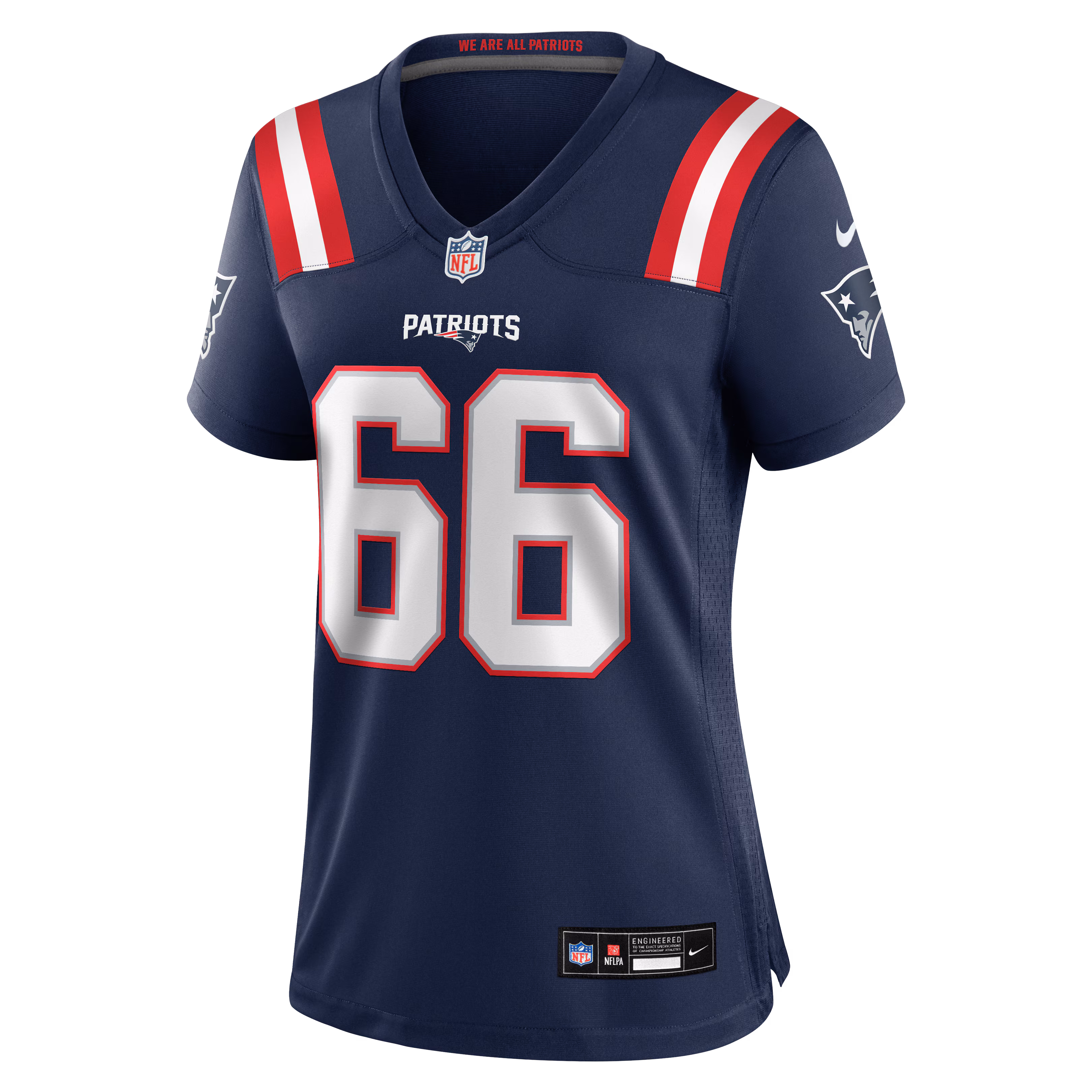 Will Campbell New England Patriots Nike Women's Team Game Jersey -  Navy
