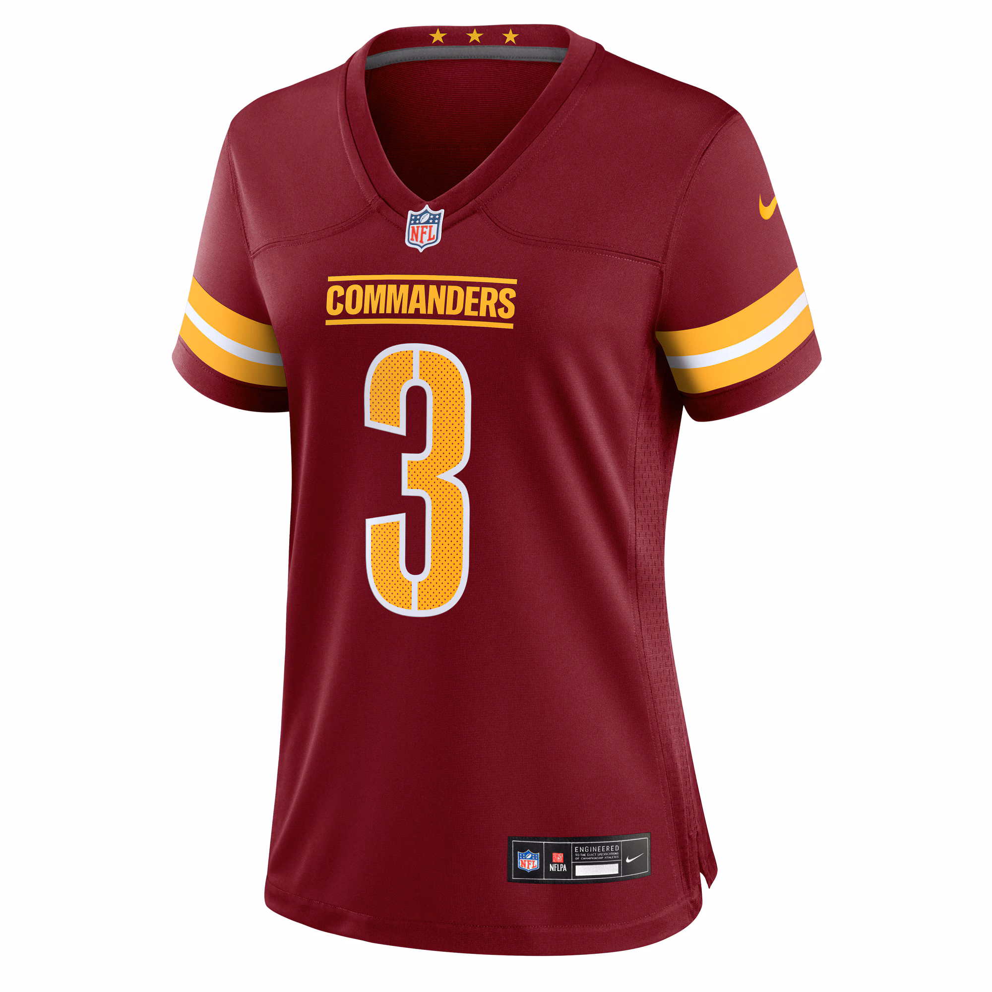 Will Harris Washington Commanders Nike Women's Team Game Jersey -  Burgundy