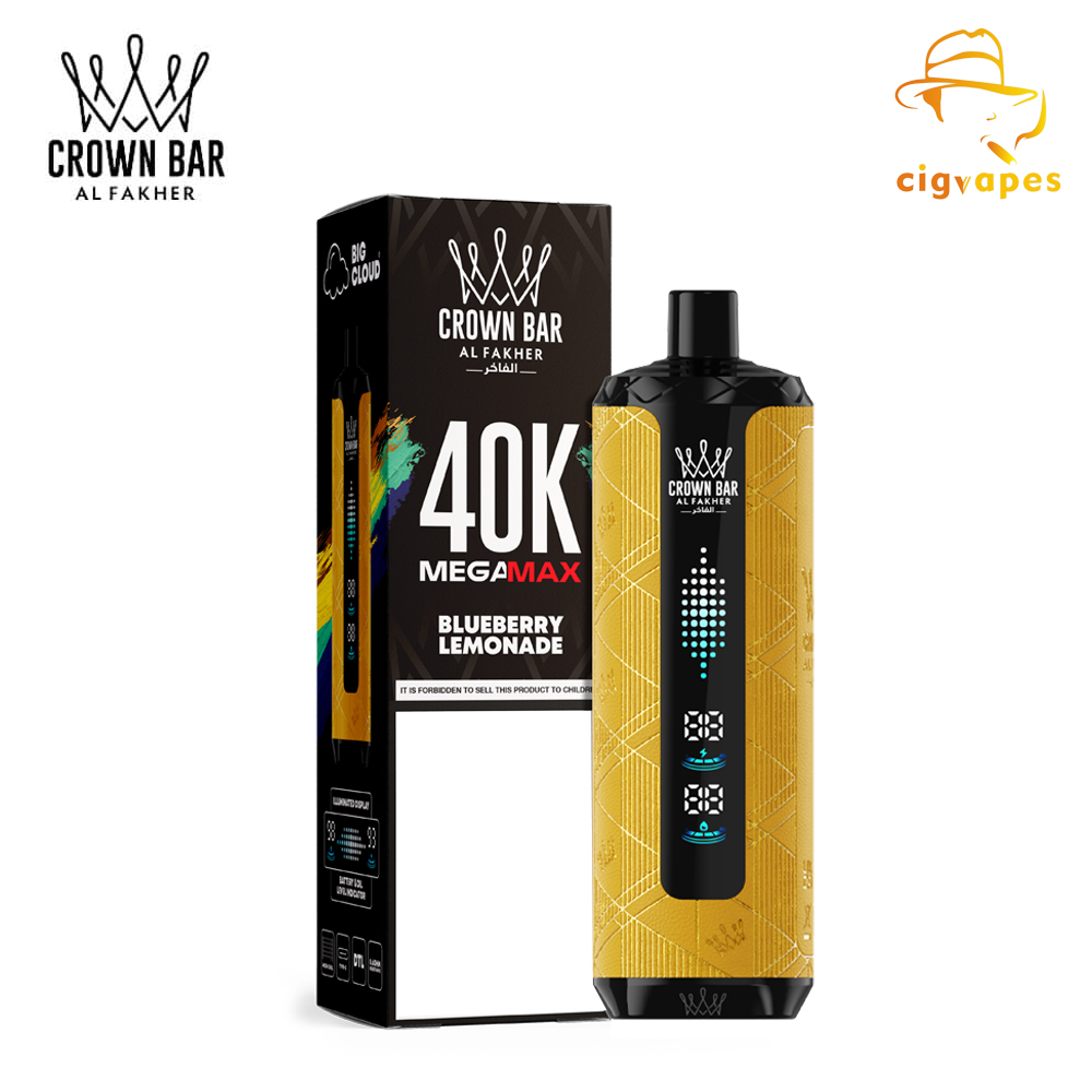 EU Warehouse Al Fakher Mega Max 40000 Puffs 40K Disposable Vape Puff Shisha Hookah Vape