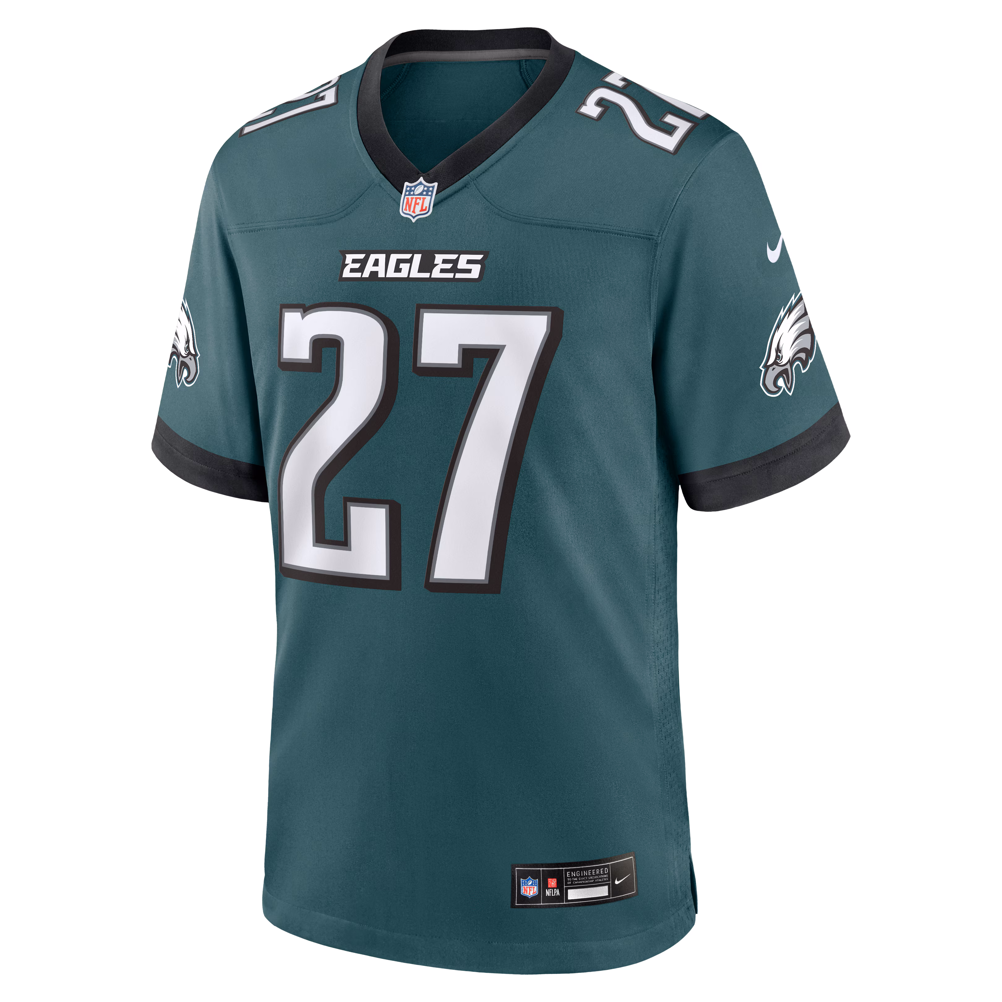 Quinyon Mitchell Philadelphia Eagles Nike Team Game Jersey -  Midnight Green