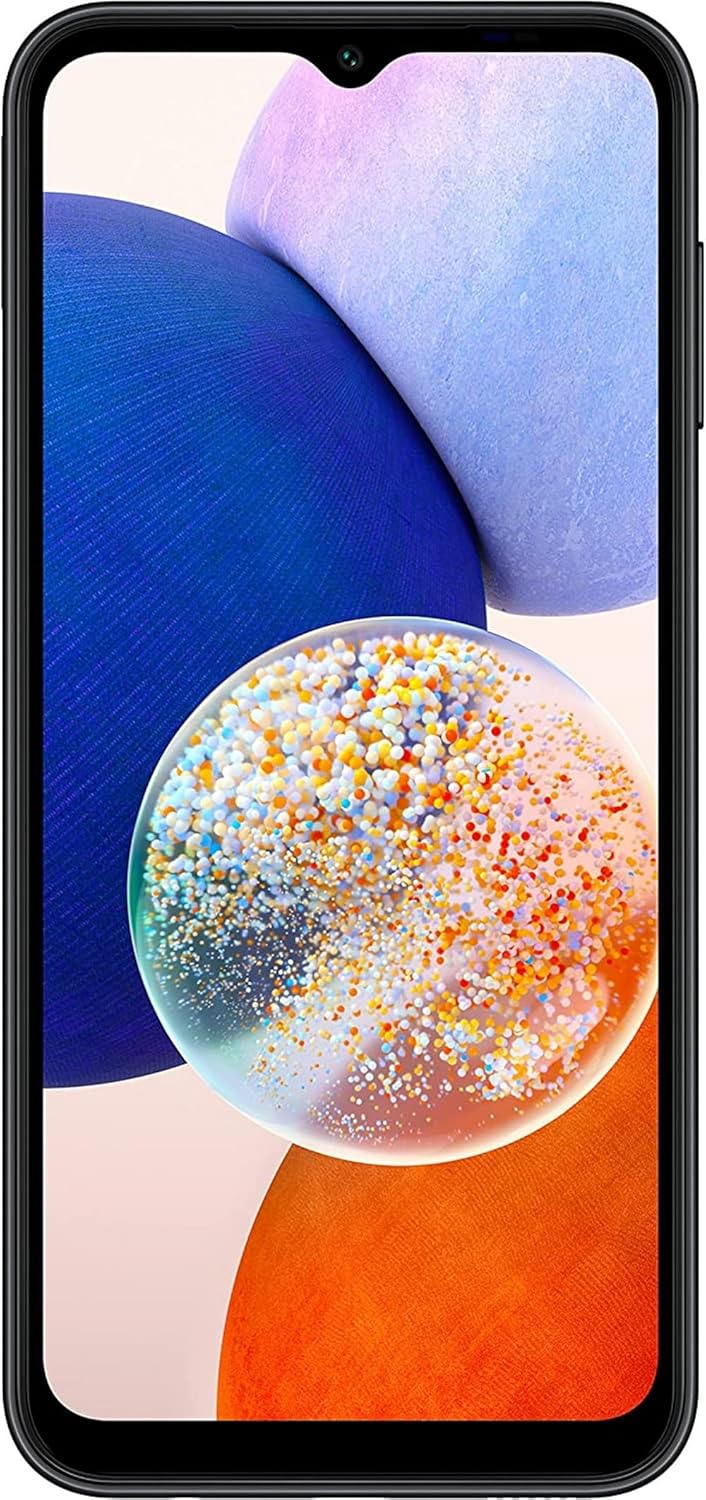 Samsung Galaxy A14 5G, 64GB, Black - Unlocked (Renewed)