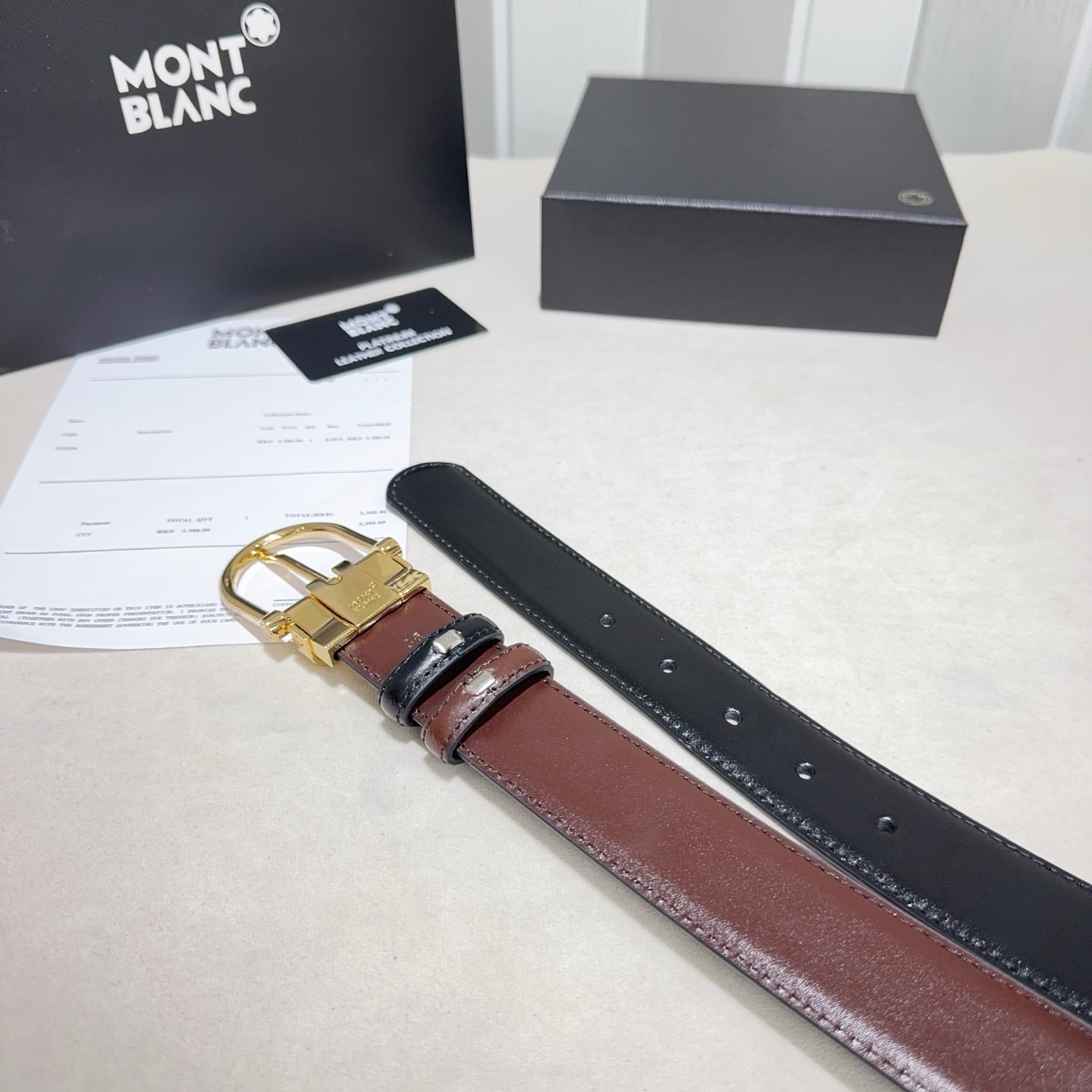 Montblanc belt-52