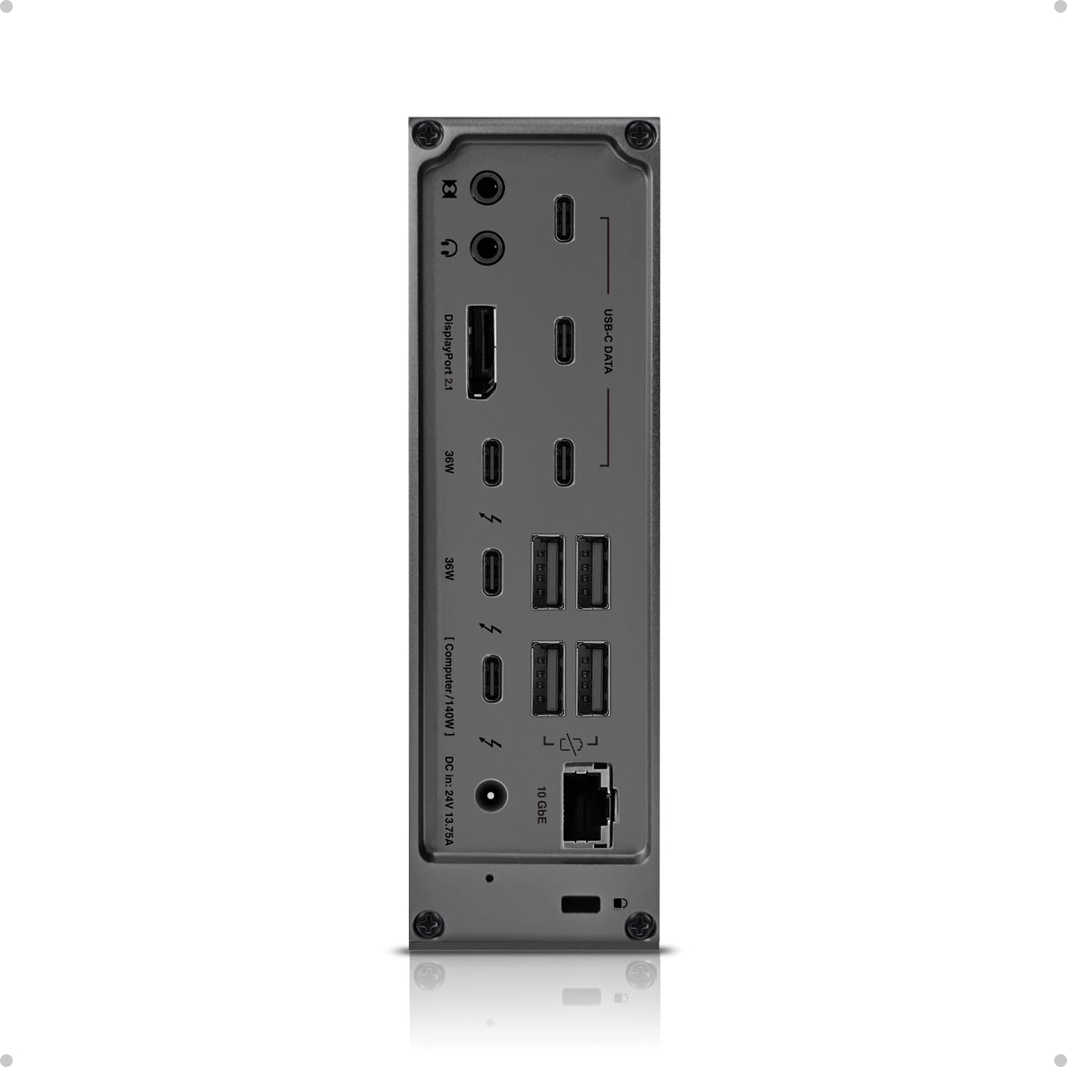 CALDIGIT TS5 Plus Thunderbolt 5 Dock - 20 Port 140W Charging