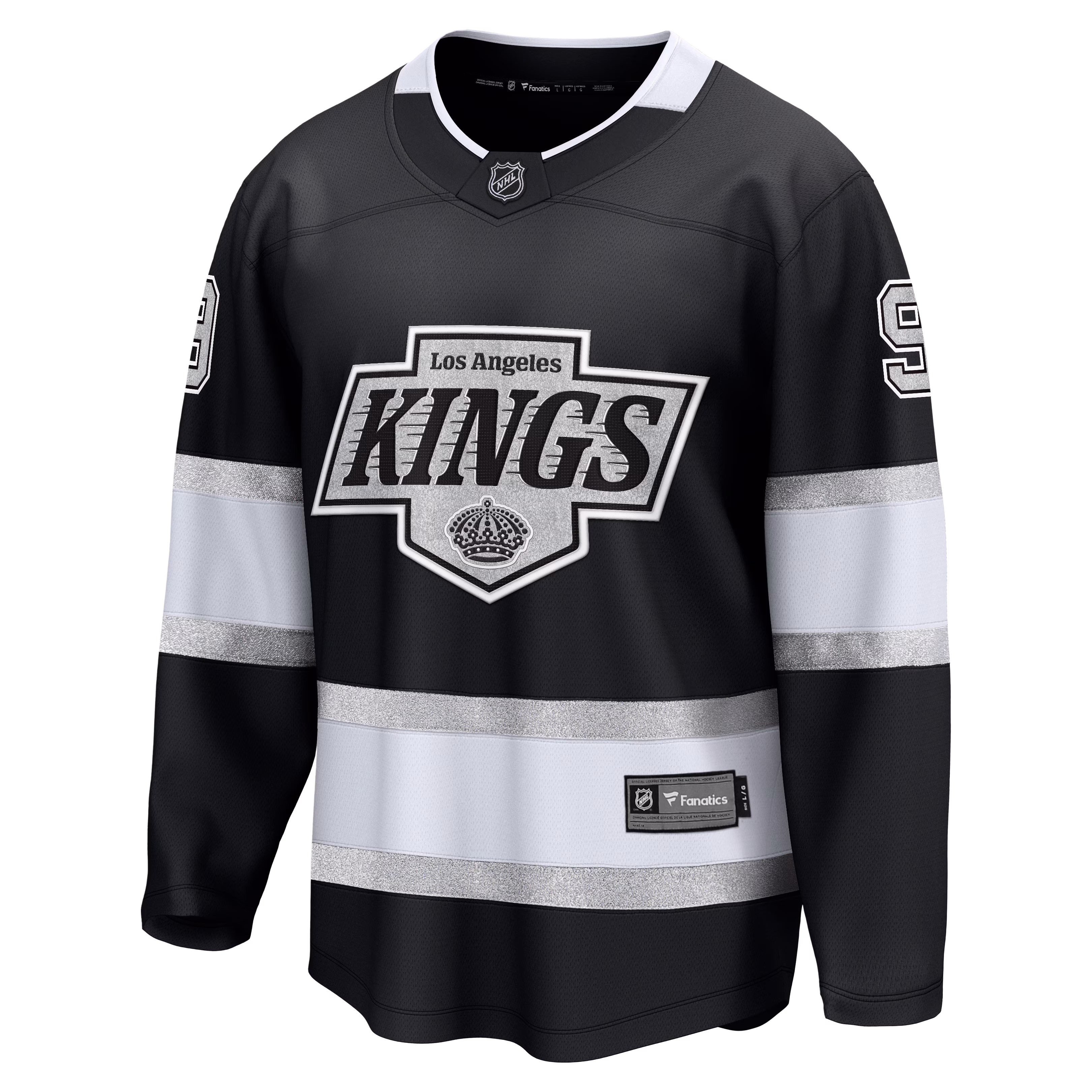 Adrian Kempe Los Angeles Kings Fanatics Home Premier Breakaway Player Jersey - Black
