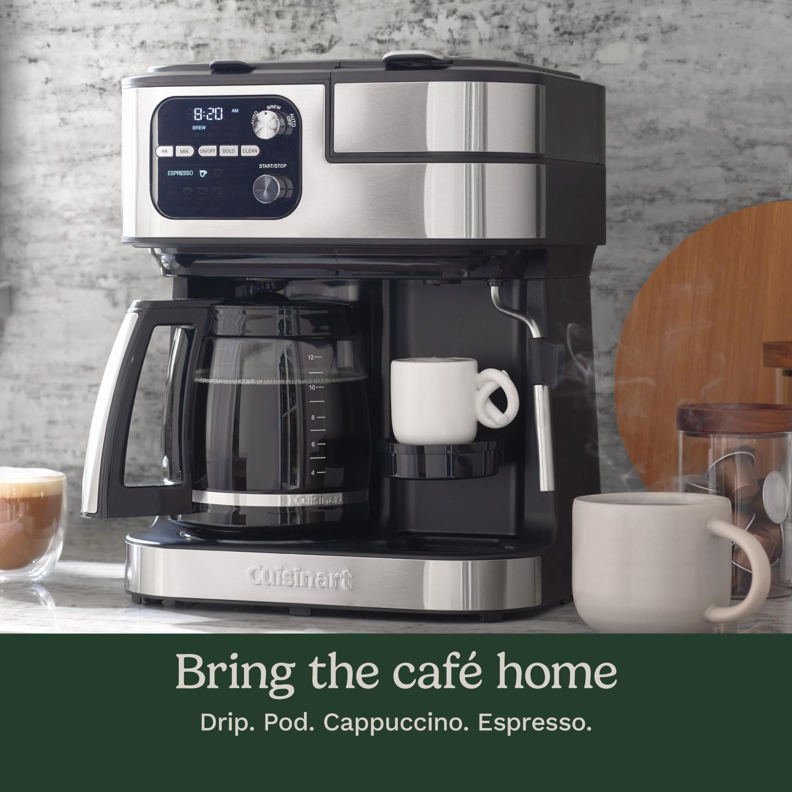 CUISINART Coffee Center Barista Bar 4-in-1 Coffee Maker