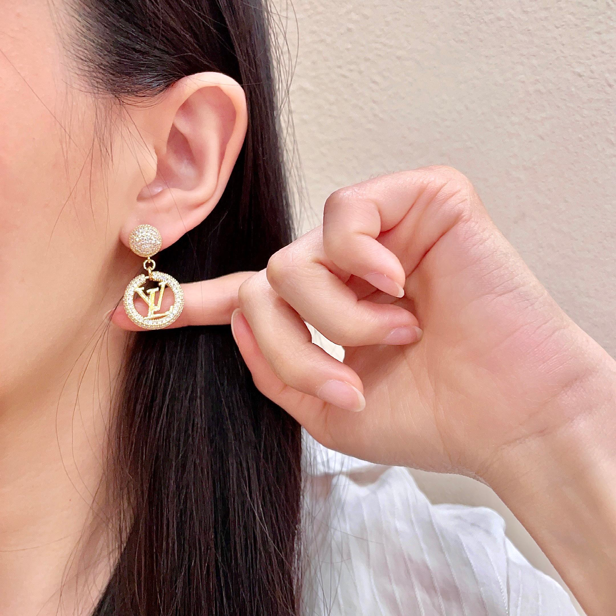 LV earrings-54