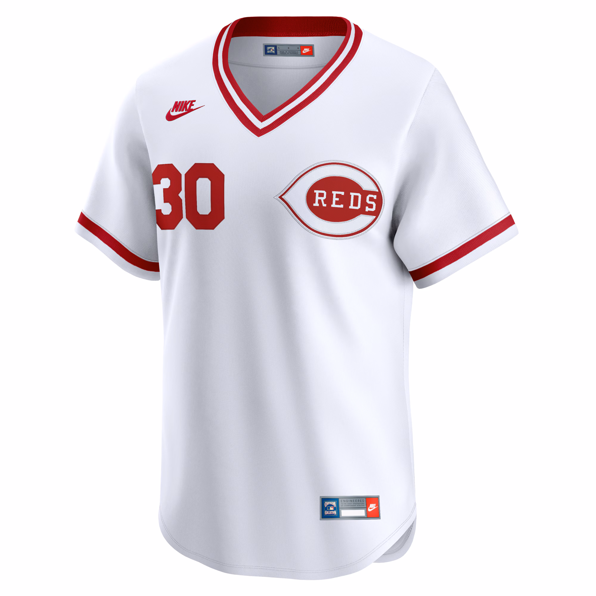 Ken Griffey Cincinnati Reds Nike Throwback Cooperstown Collection Limited Jersey - White