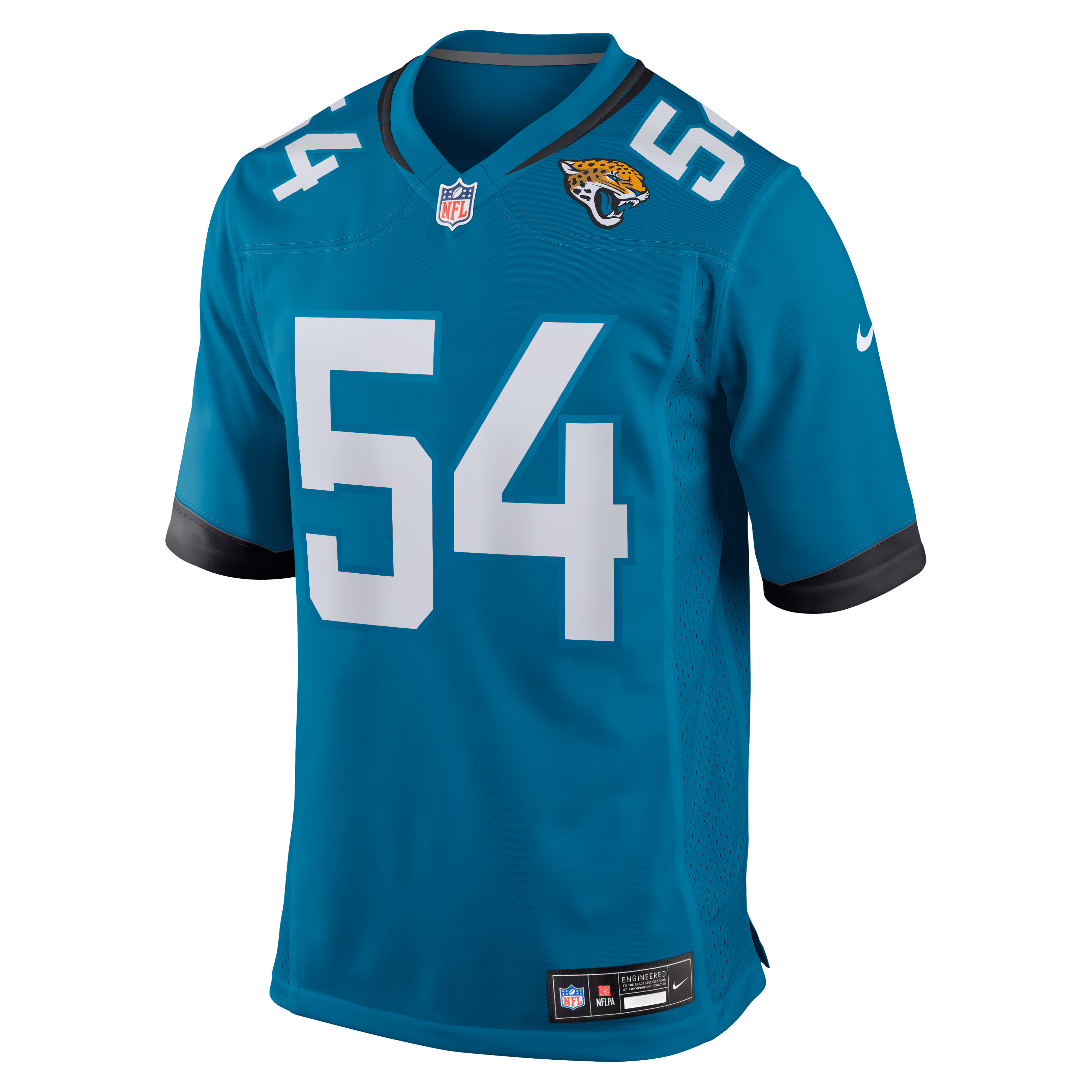Jack Kiser Jacksonville Jaguars Nike Team Game Jersey -  Teal