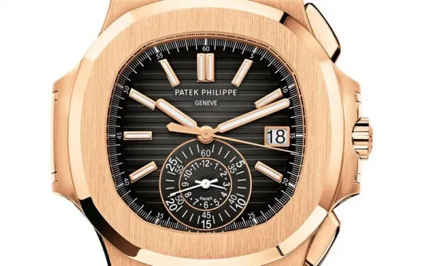 Nautilus 5980/1R-001 Flyback chronograph, Date.  40.5 mm,Rose gold