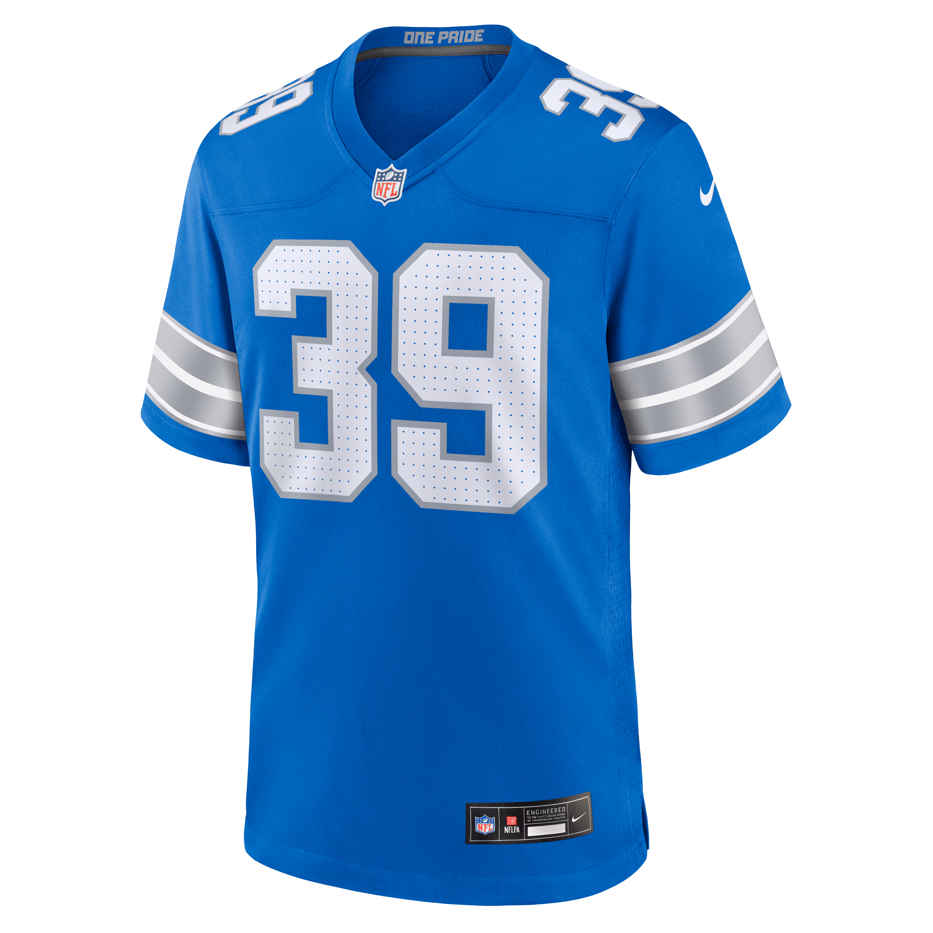 Jake Bates Detroit Lions Nike Team Game Jersey -  Blue