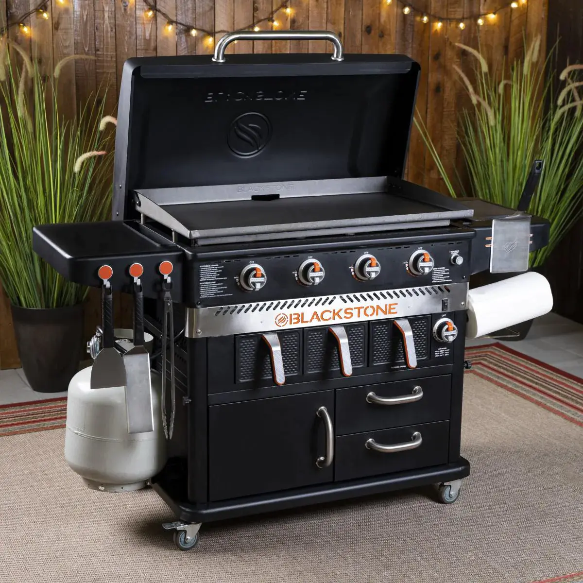 Blackstone 4 Burner and Air Fryer Combo - 36