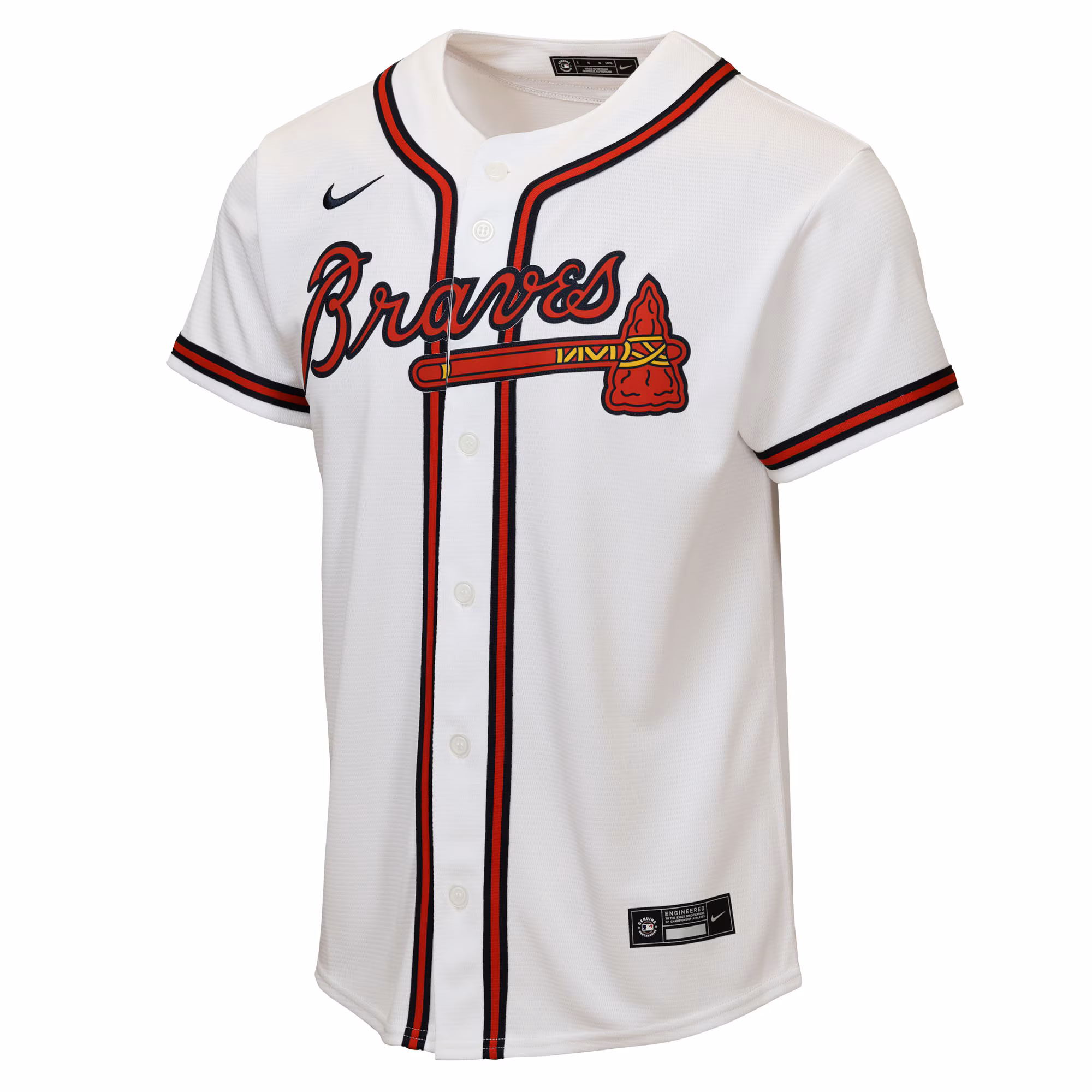 Ronald Acuña Jr. Atlanta Braves Nike Youth Home Replica Player Jersey - White
