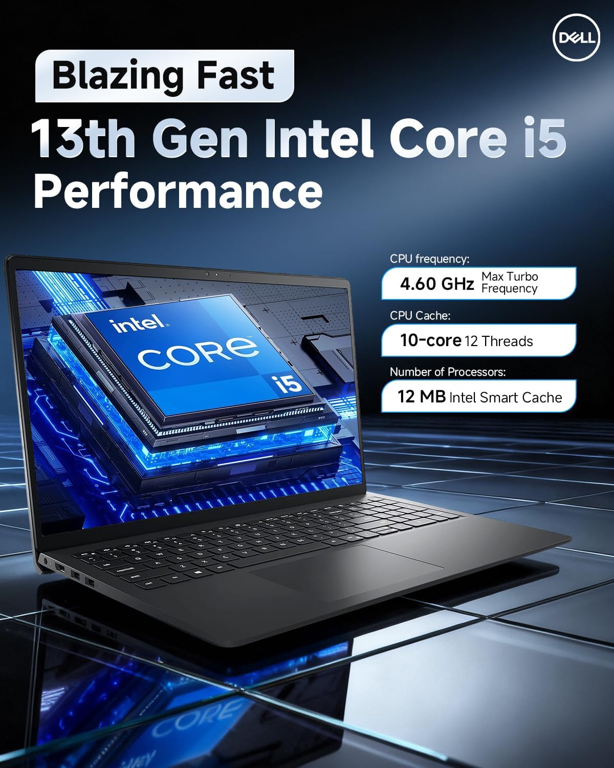 Dell Inspiron 15 3530 Touchscreen Laptop Computer, 15.6