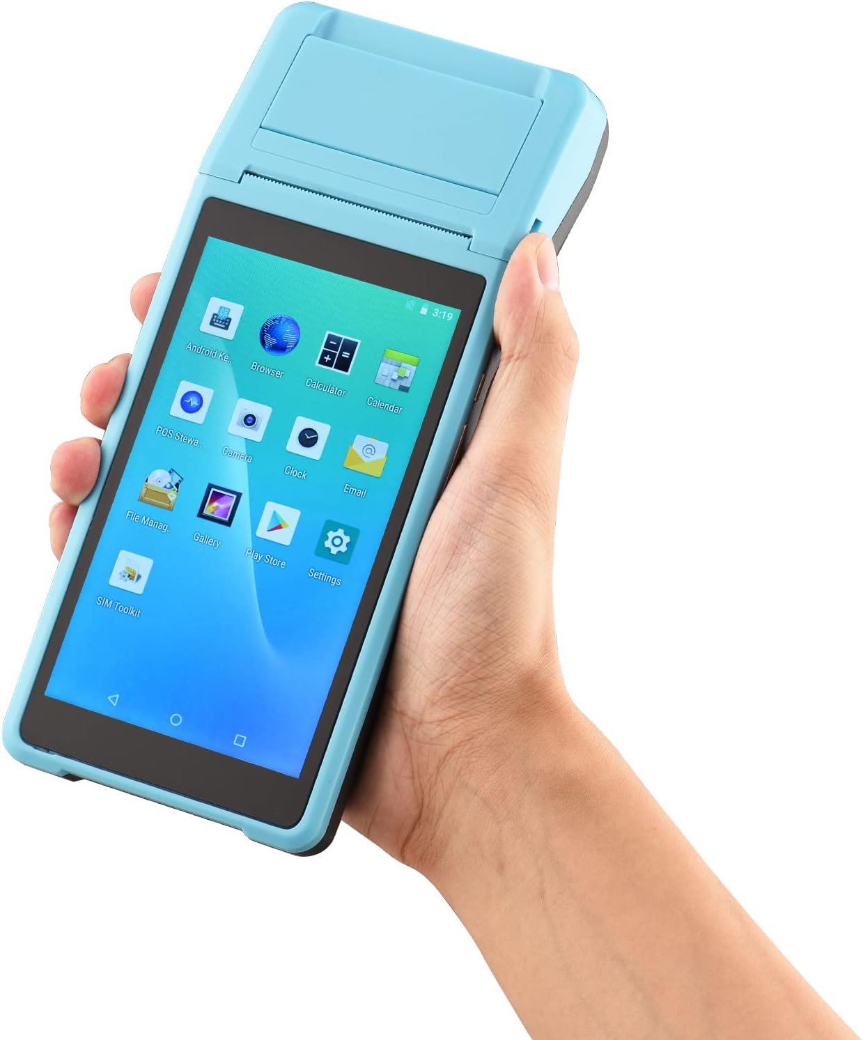 Handheld PDA Printer Smart POS Terminal Portable Printers Intelligent Payment Terminal Function BT/WiFi/USB OTG/ 3G Communication