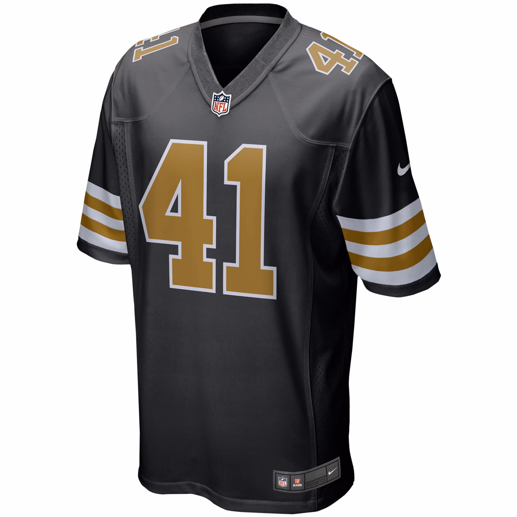 Alvin Kamara New Orleans Saints Nike Alternate Game Jersey - Black