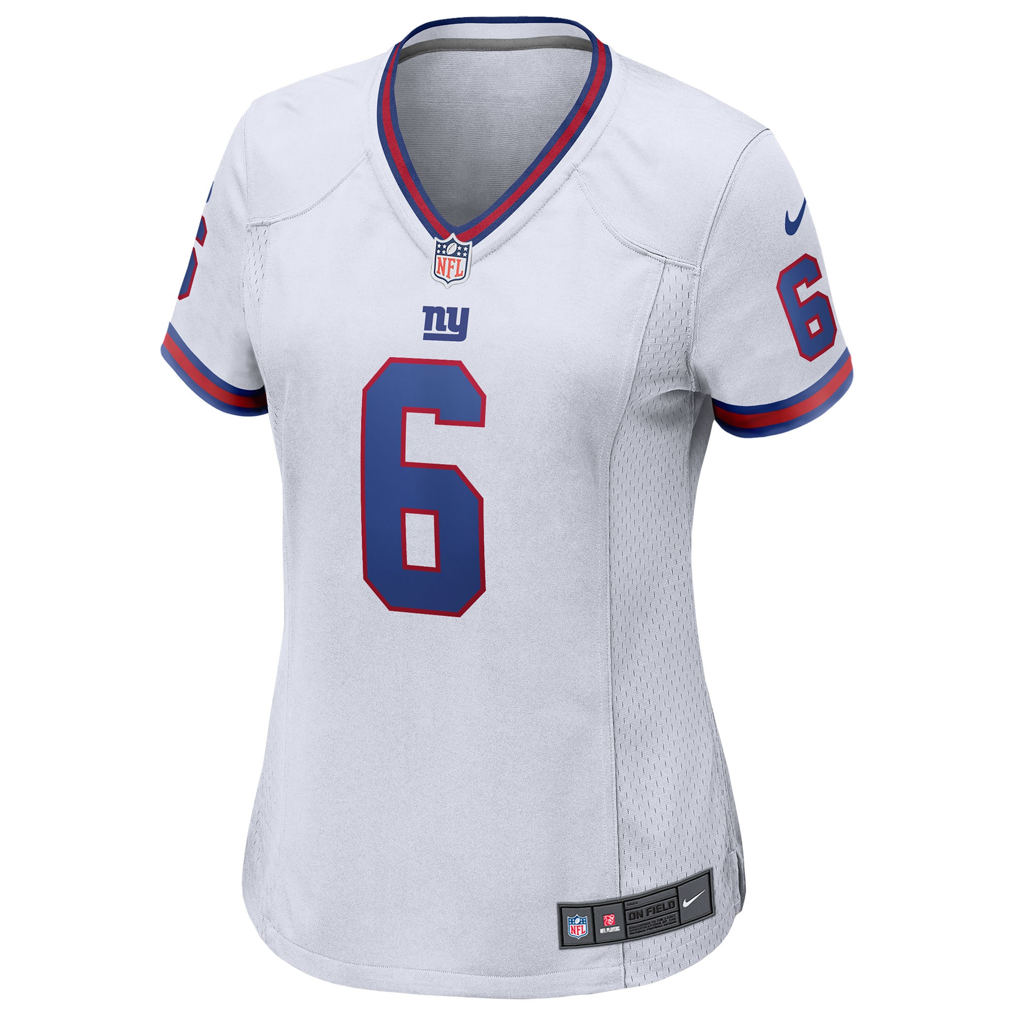 Jaxson Dart New York Giants Nike Women's Alternate Vintage White Game Jersey -  White